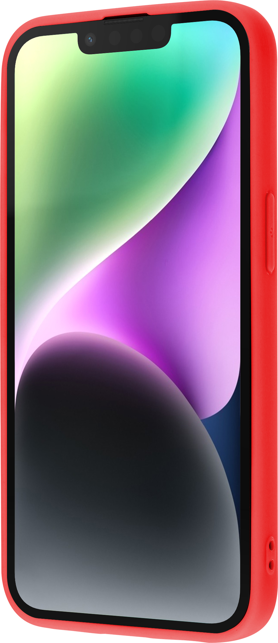 Fonekit Premium Color Case -suojakuori, iPhone 16e, punainen