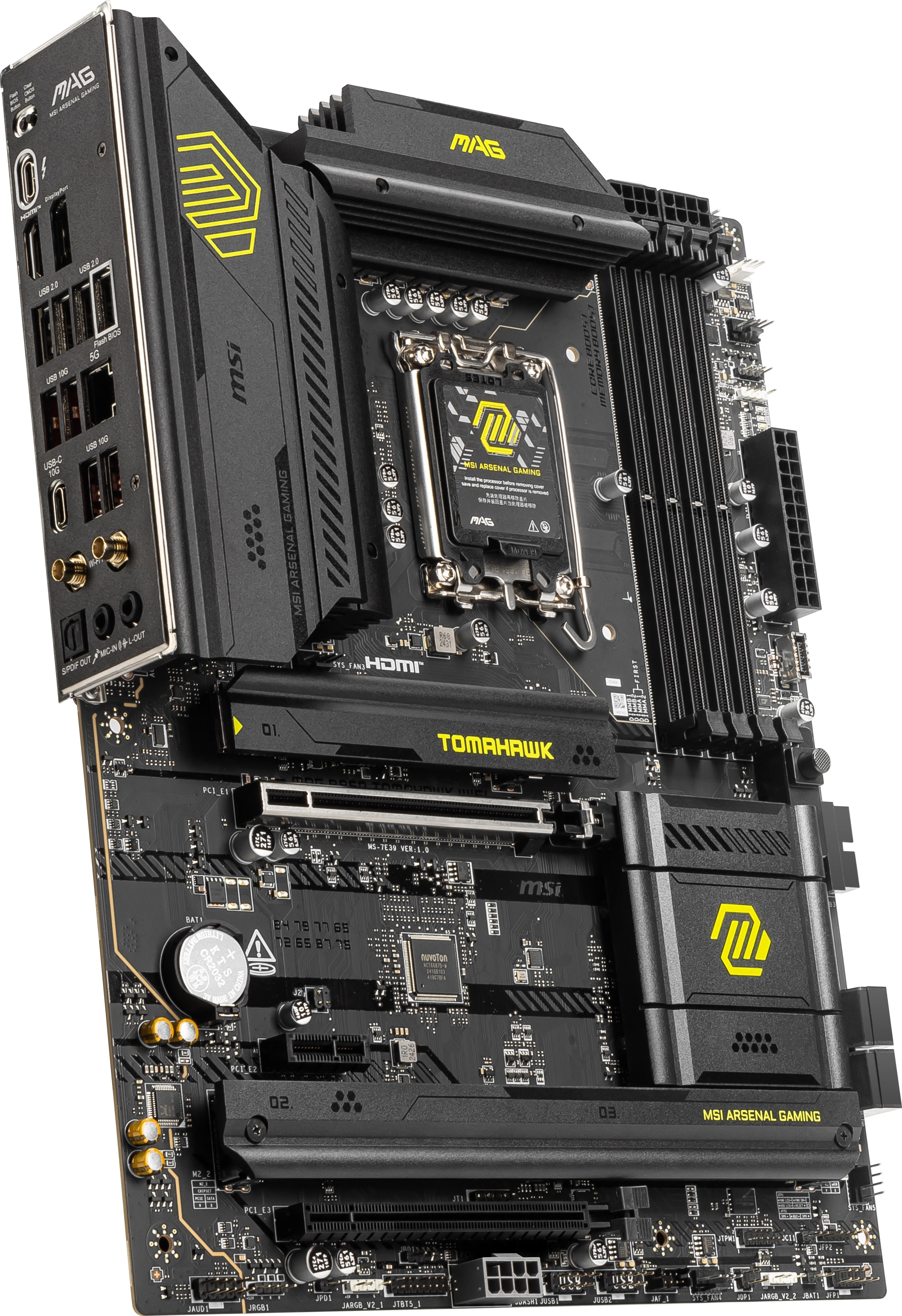 MSI MAG B860 TOMAHAWK WIFI ATX-emolevy