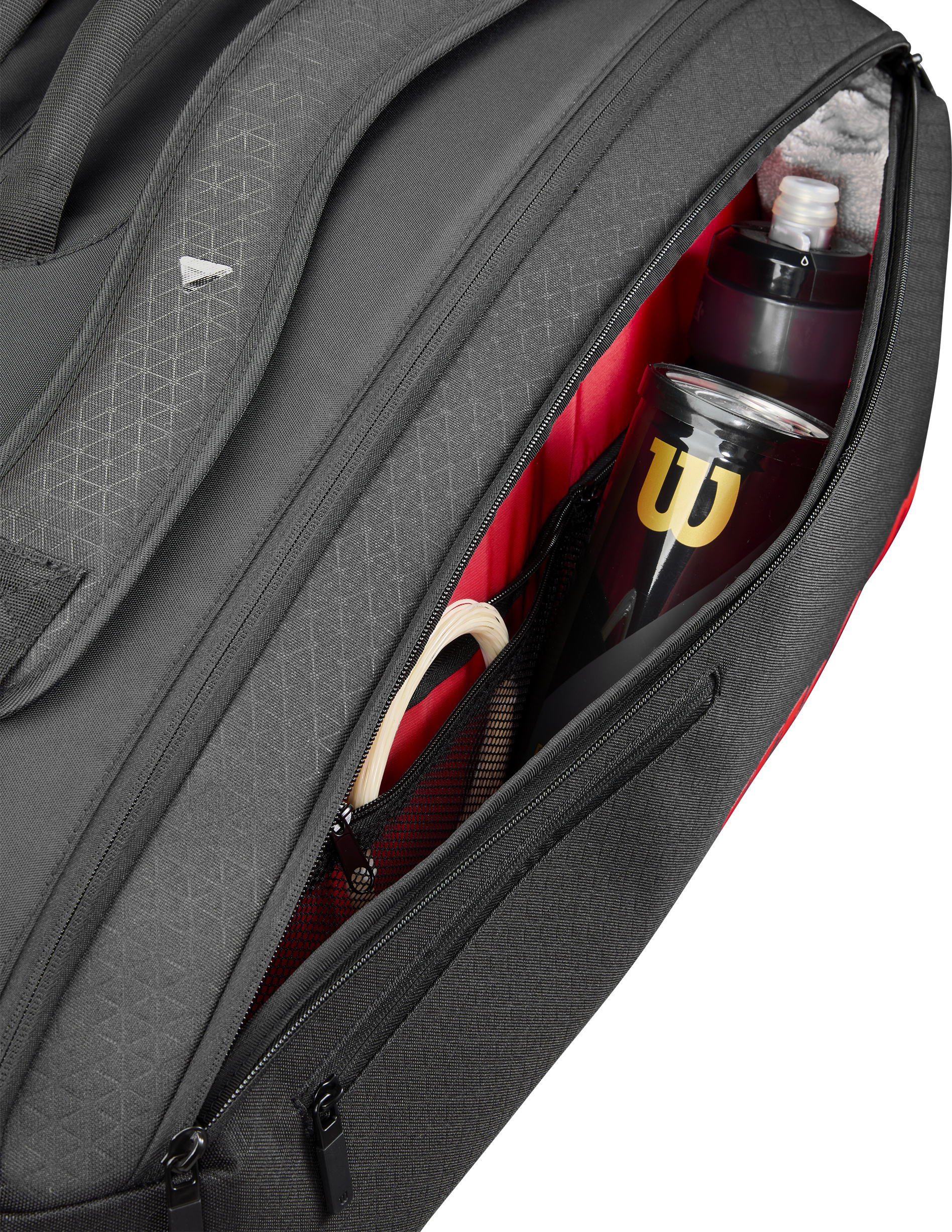 Wilson Clash v3 Super Tour 15-pack mailalaukku, musta