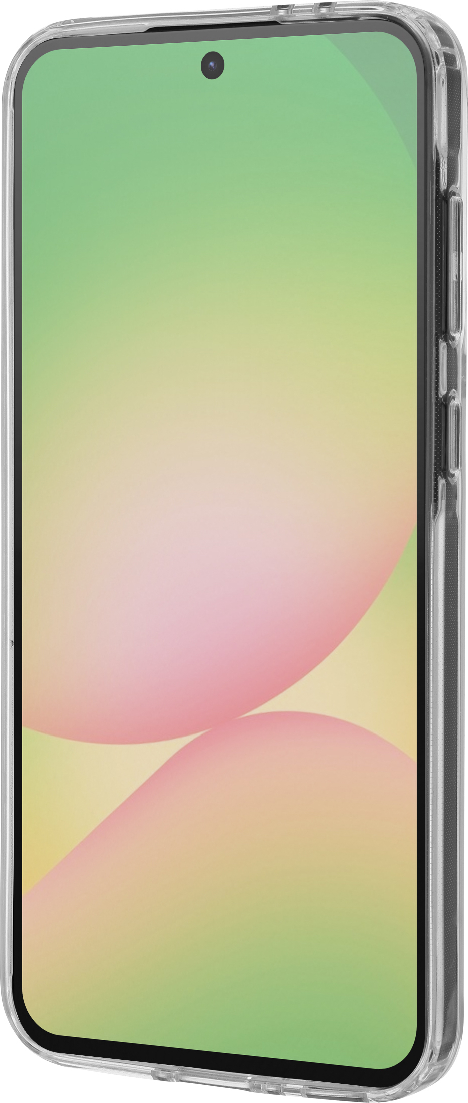 FoneKit silikonisuoja, Samsung Galaxy S25 Edge, läpinäkyvä