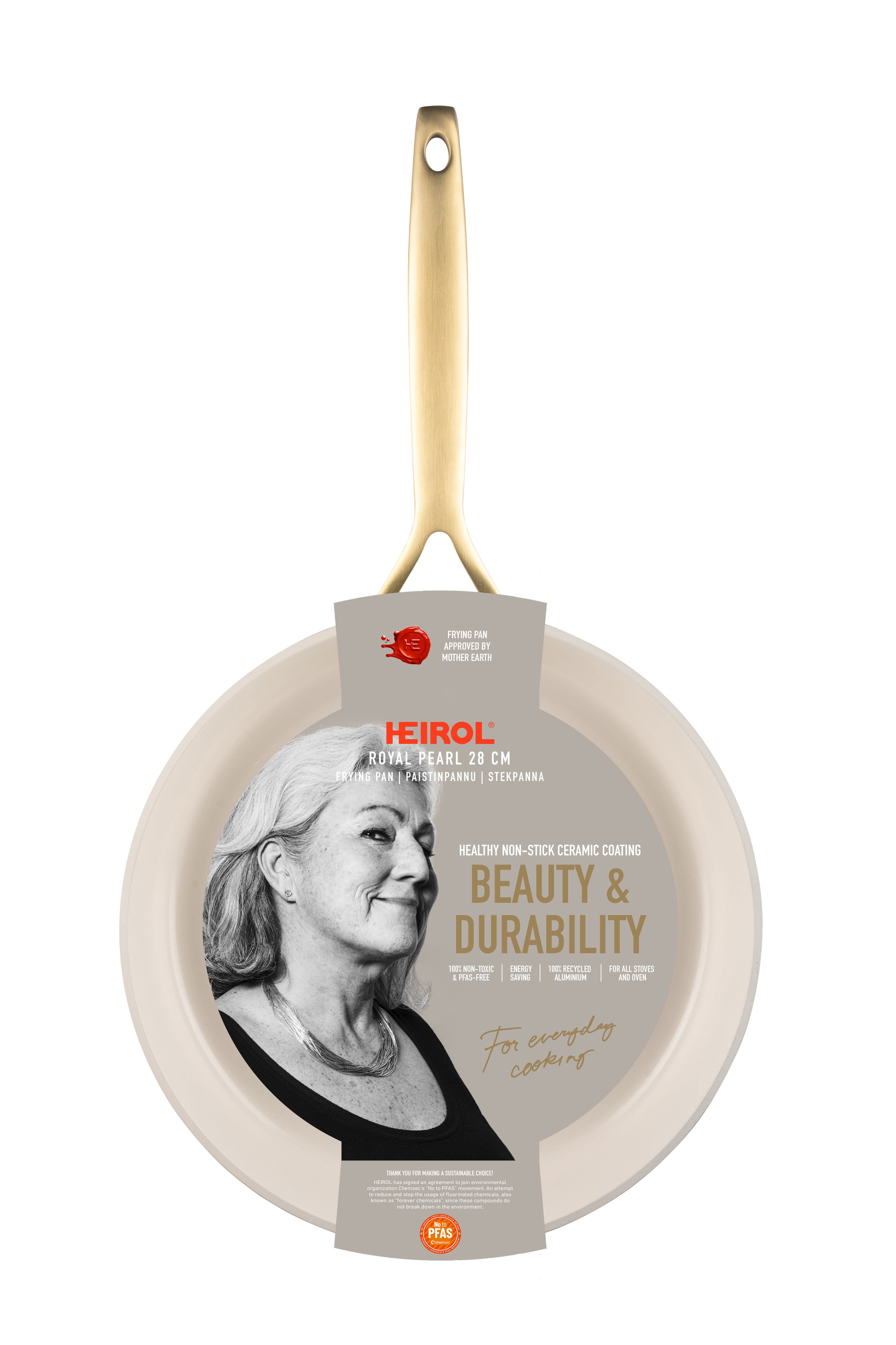 Heirol Groove paistinpannu, 24 cm