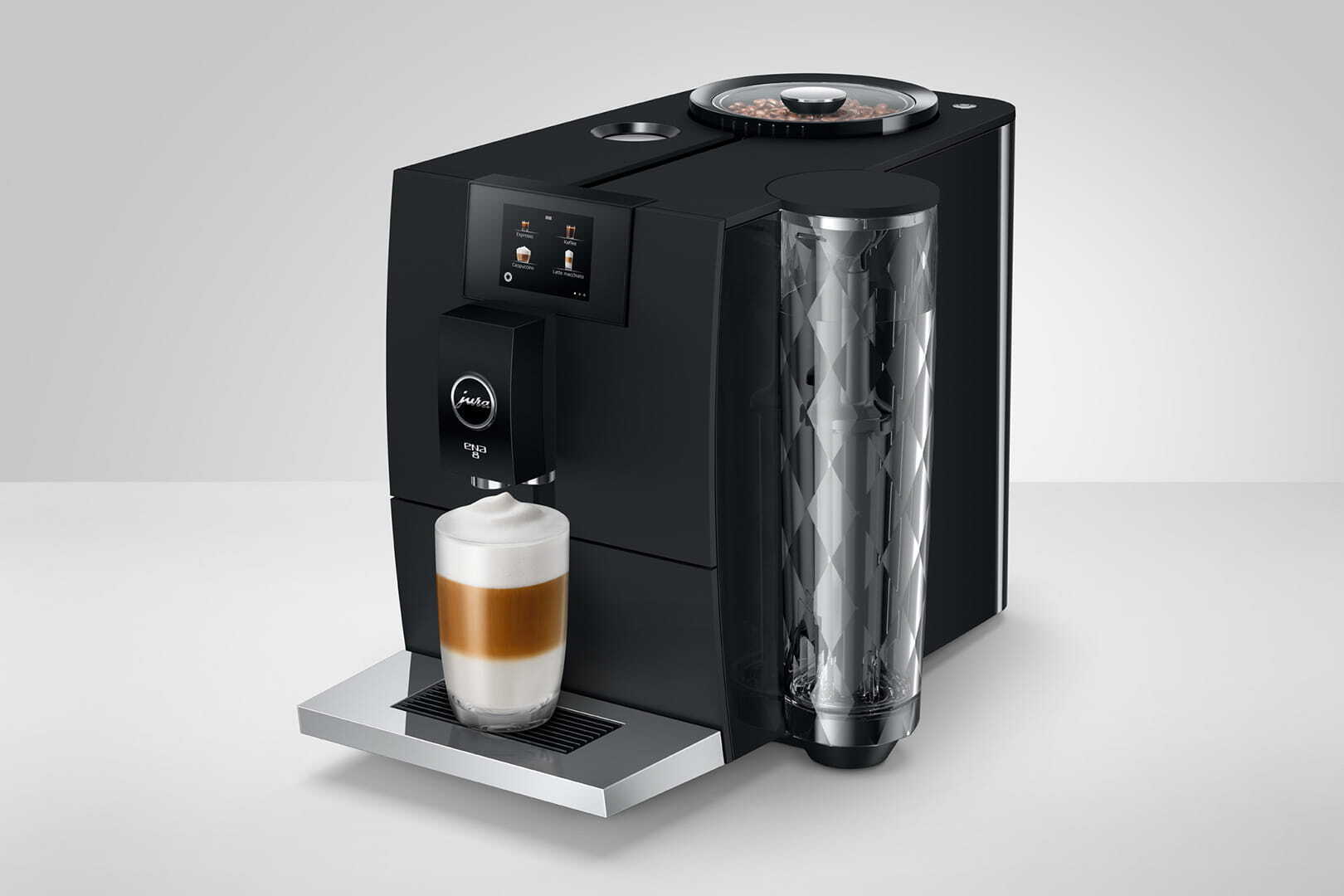 Jura ENA 8 Metropolitan Black -kahviautomaatti, musta