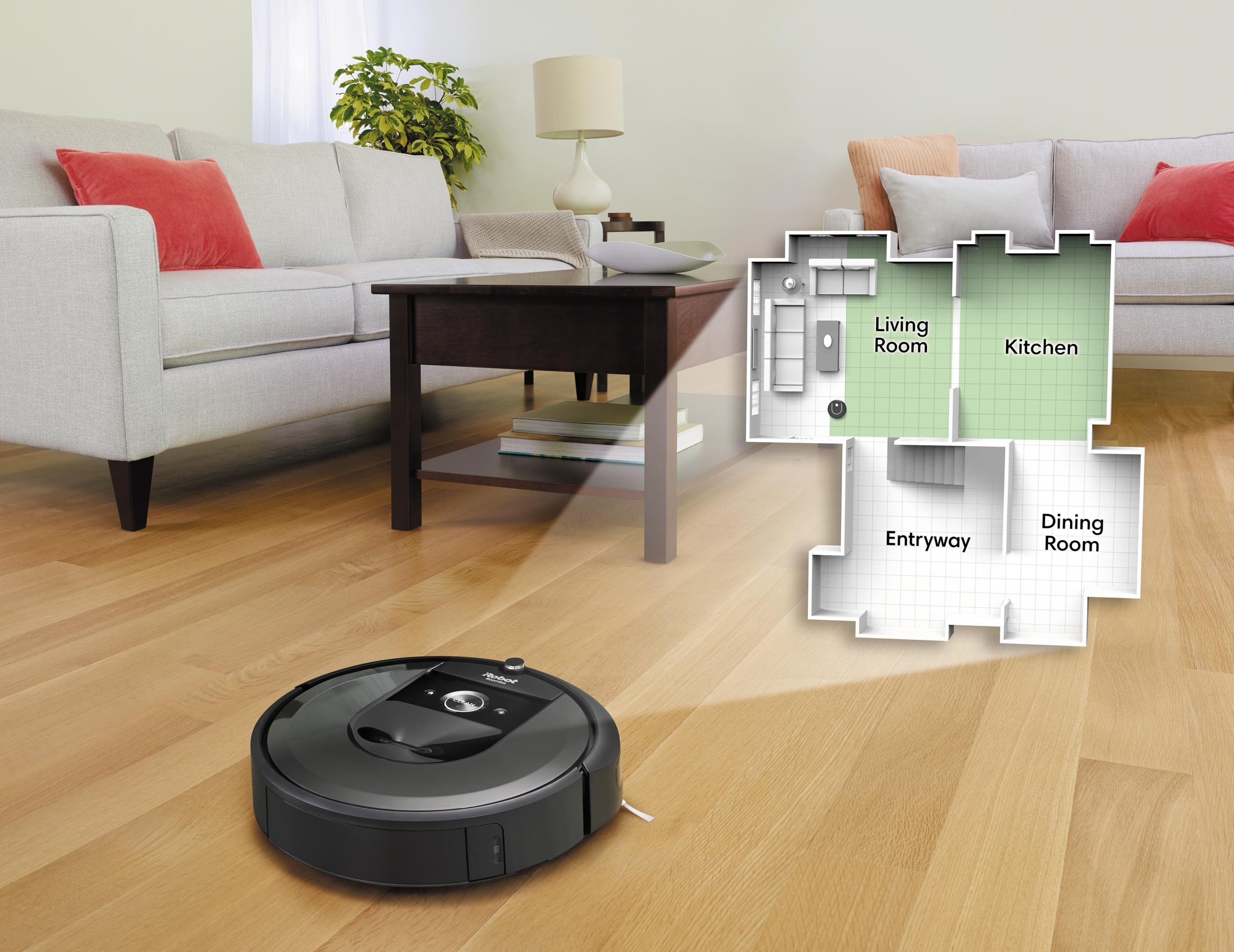 iRobot Roomba i7+ -robotti-imuri