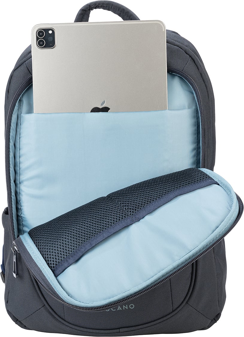Tucano Binario Gravity AGS -tietokonereppu 15,6" kannettavalle tietokoneelle, tummansininen