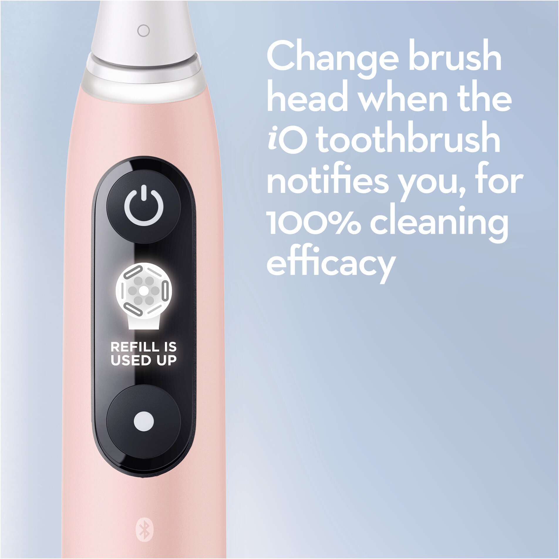 Oral-B iO Series 6s -sähköhammasharja, Sensitive Pink
