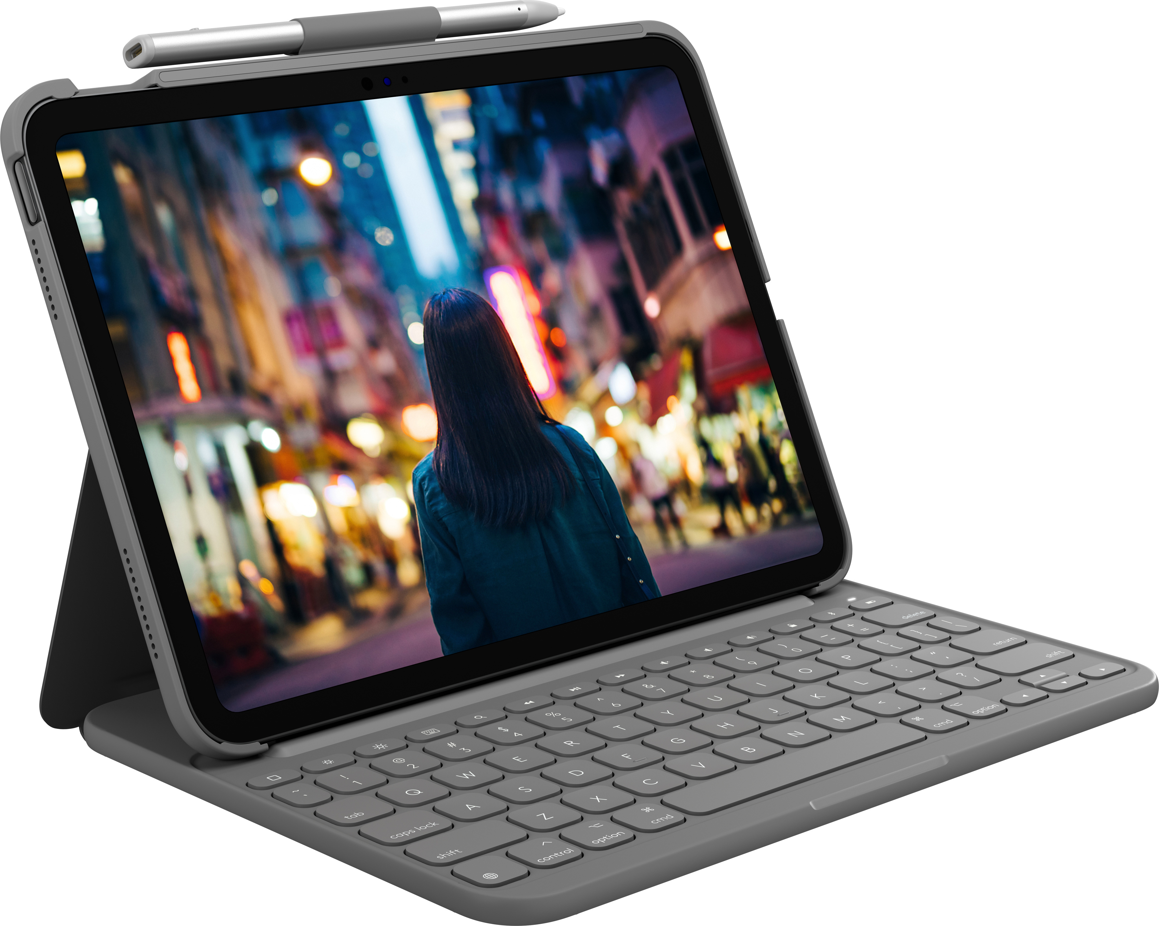 Logitech Slim Folio n pp imist suojakotelo IPad 10 Sukupolvi