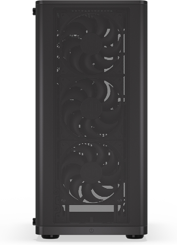 Endorfy Ventum 200 Air ATX-kotelo ikkunalla, musta