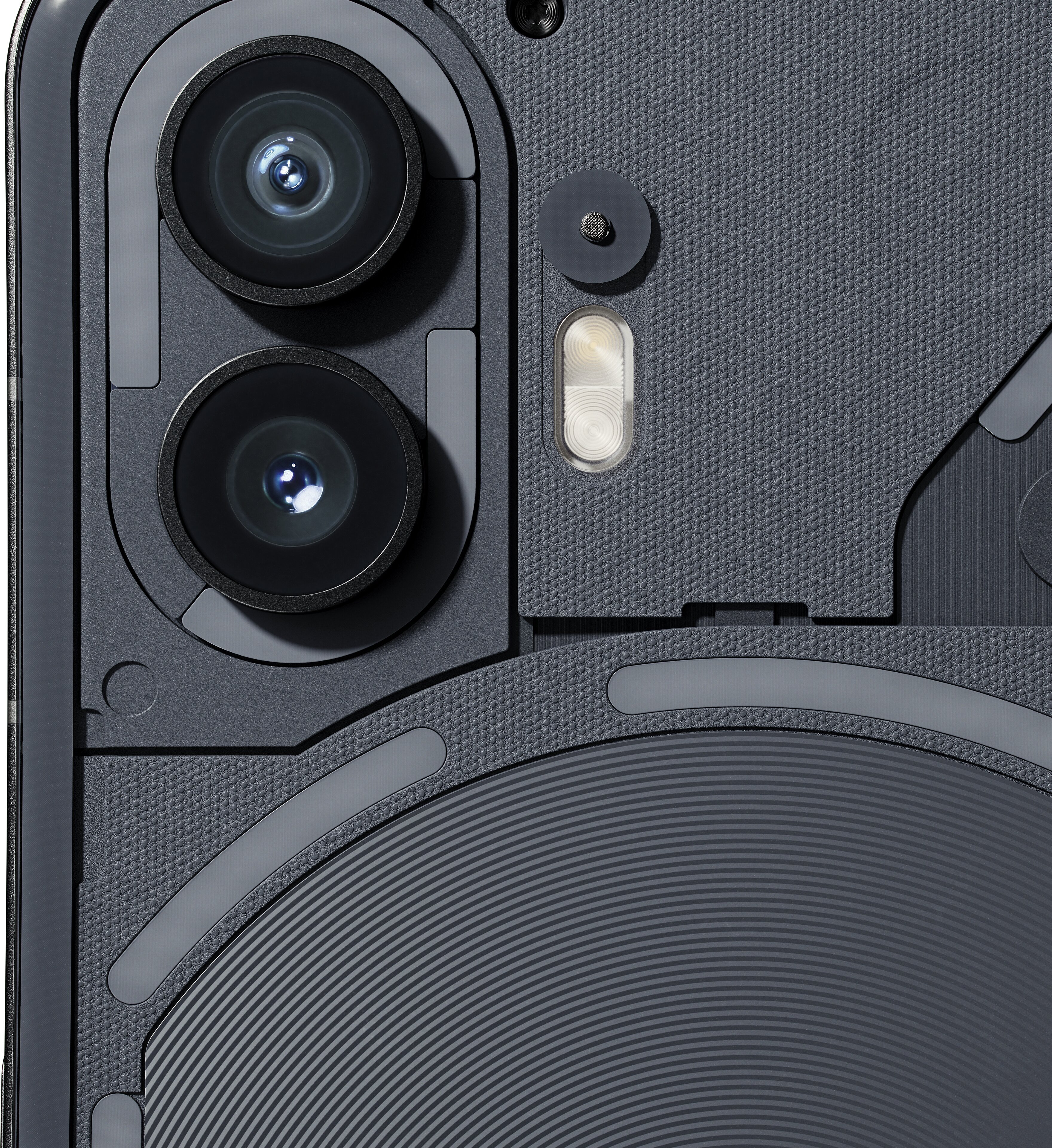 Nothing Phone (2) 5G -puhelin, 512/12 Gt, tummanharmaa