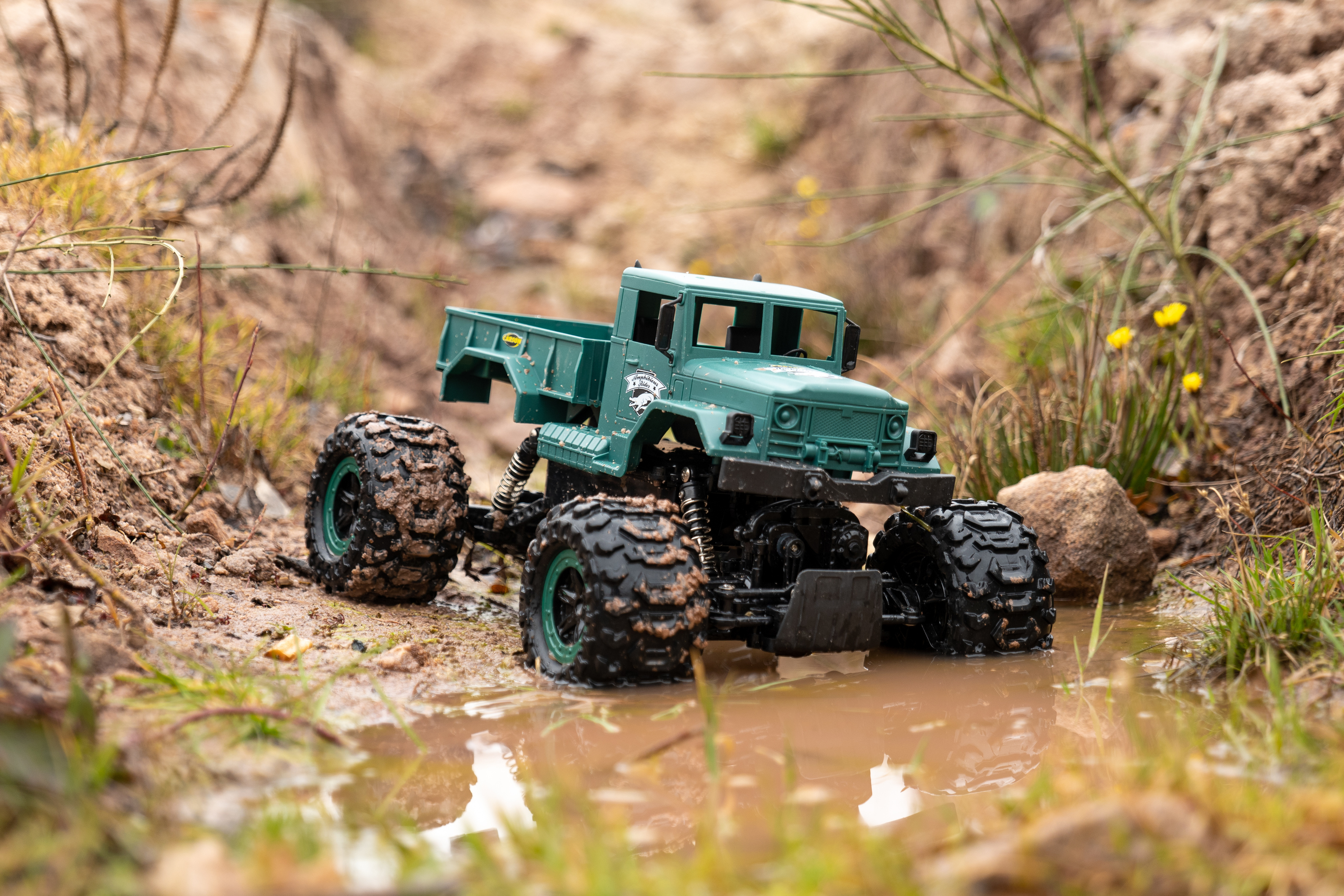 Carson Amphibious Rider - kauko-ohjattava maasturi, 1:12, RTR