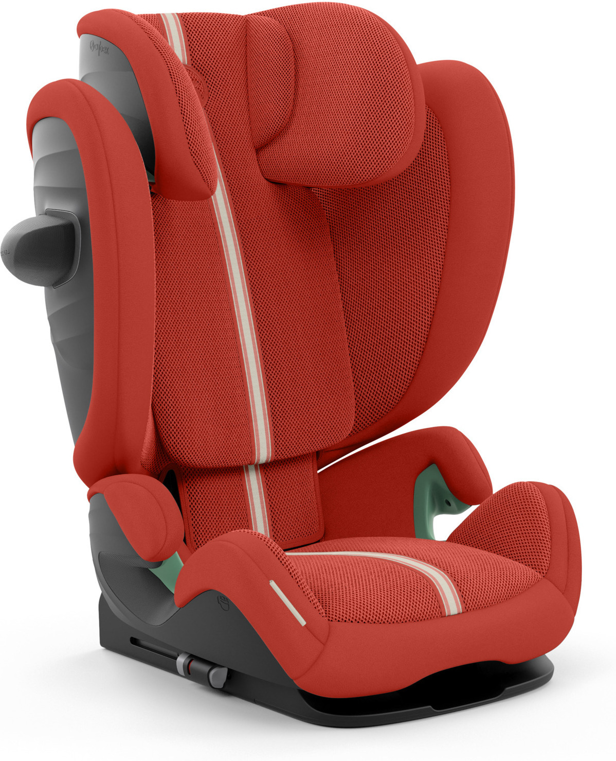 CYBEX Solution G i-Fix Plus -turvavyöistuin, 100 - 150 cm, Hibiscus Red