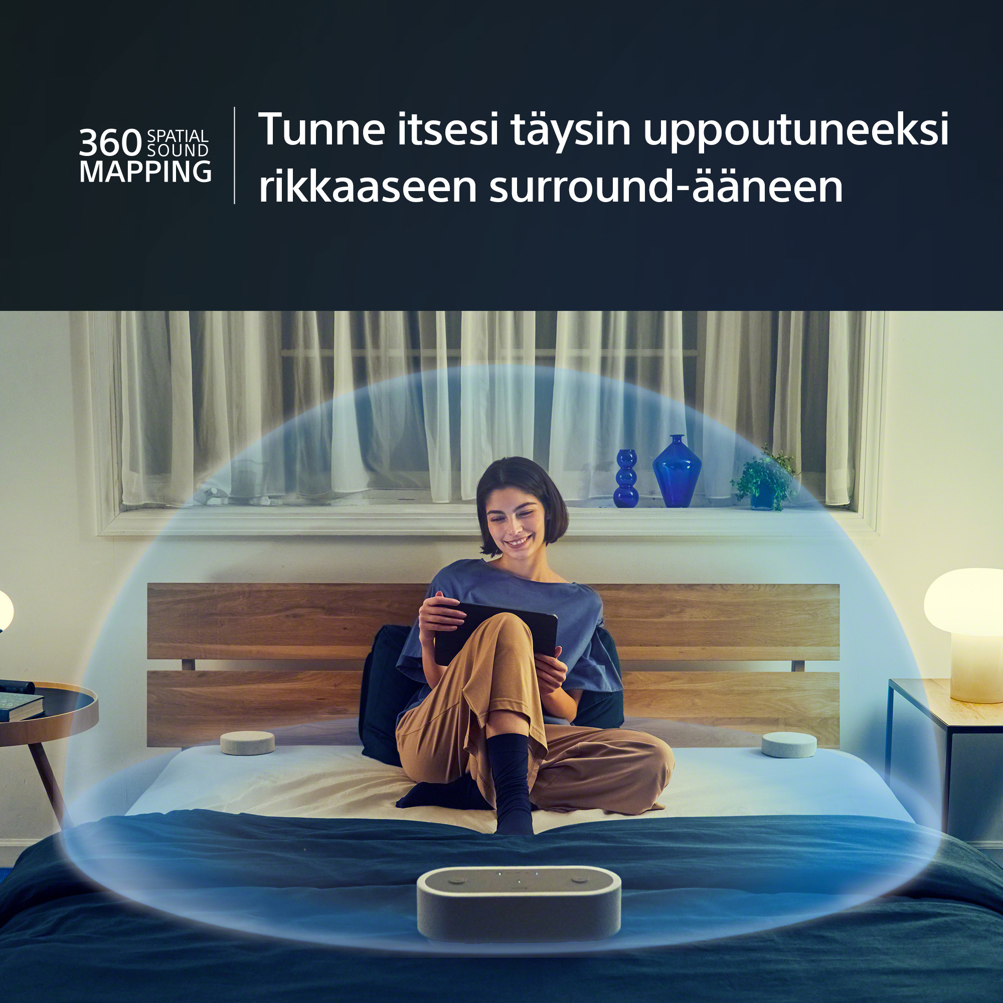 Sony HT-AX7 kannettava kotiteatterijärjestelmä