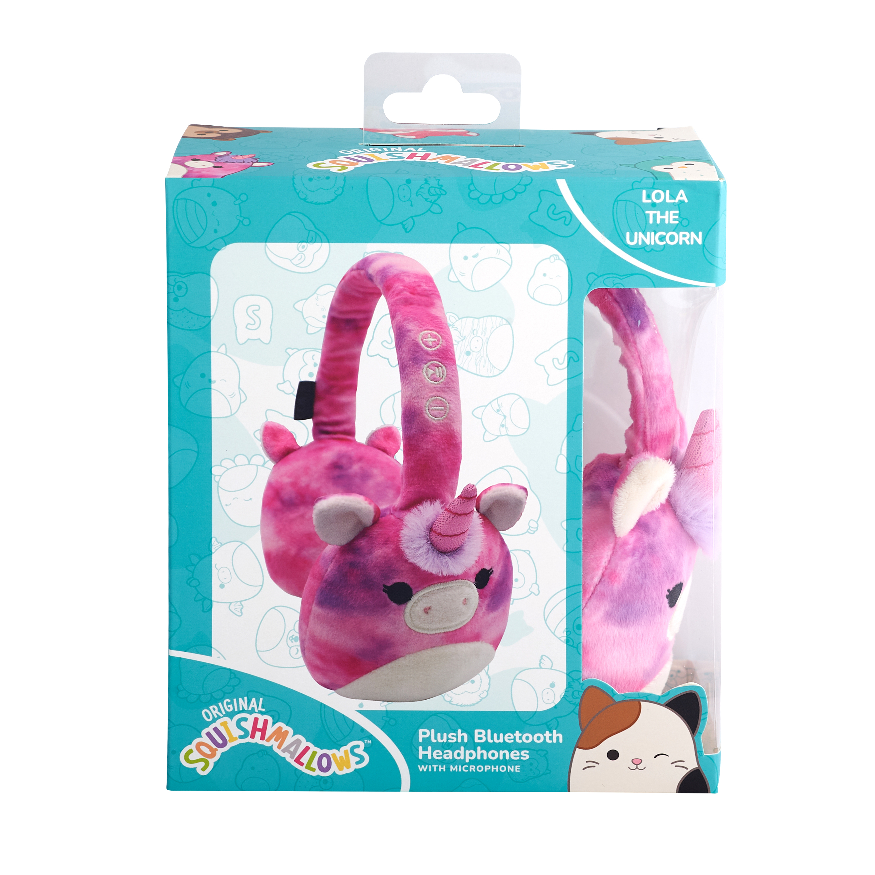 Squishmallows Headphone Bluetooth-kuulokkeet, Lola