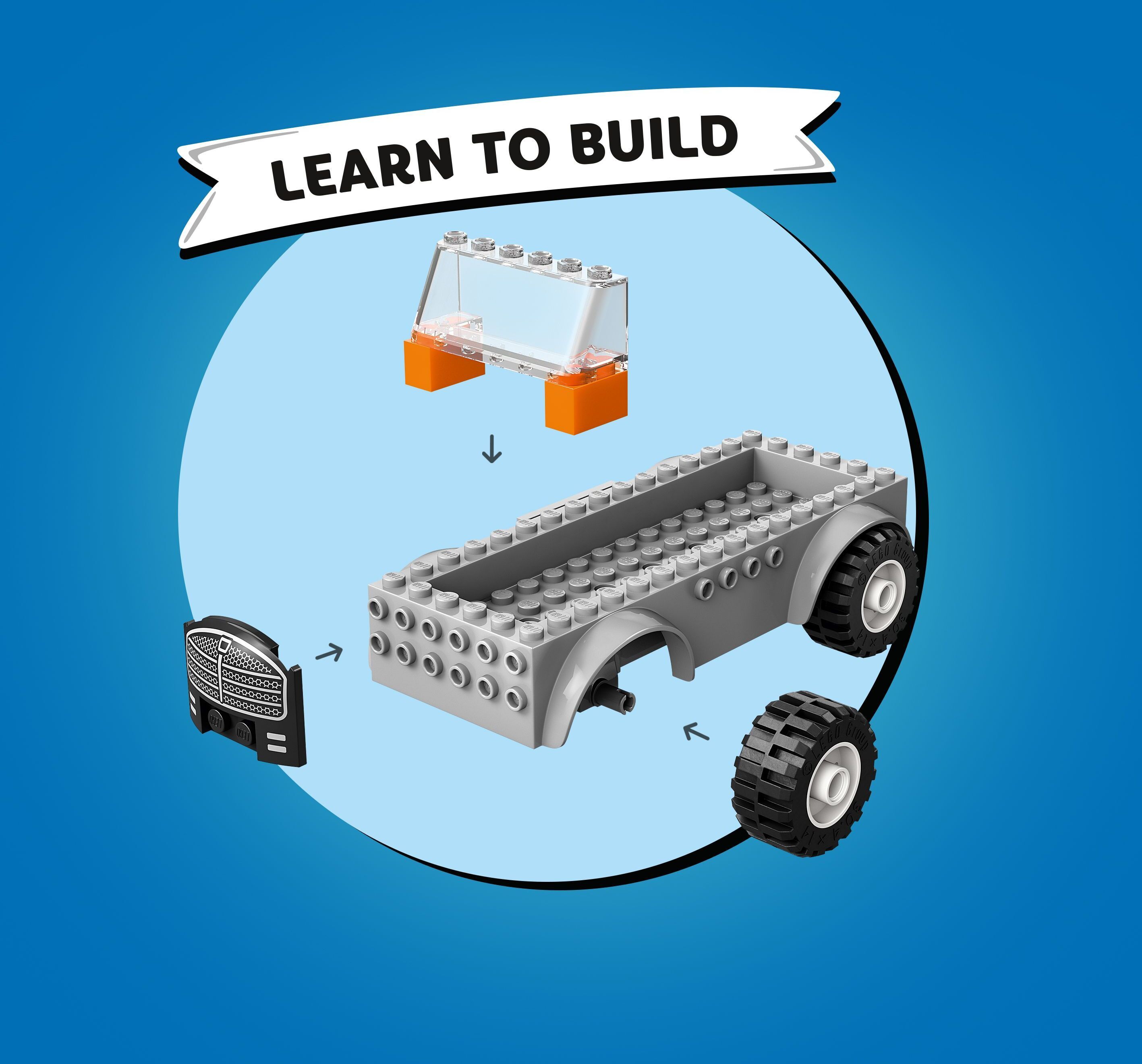 LEGO City Great Vehicles 60407 - Punainen kaksikerroksinen turistibussi