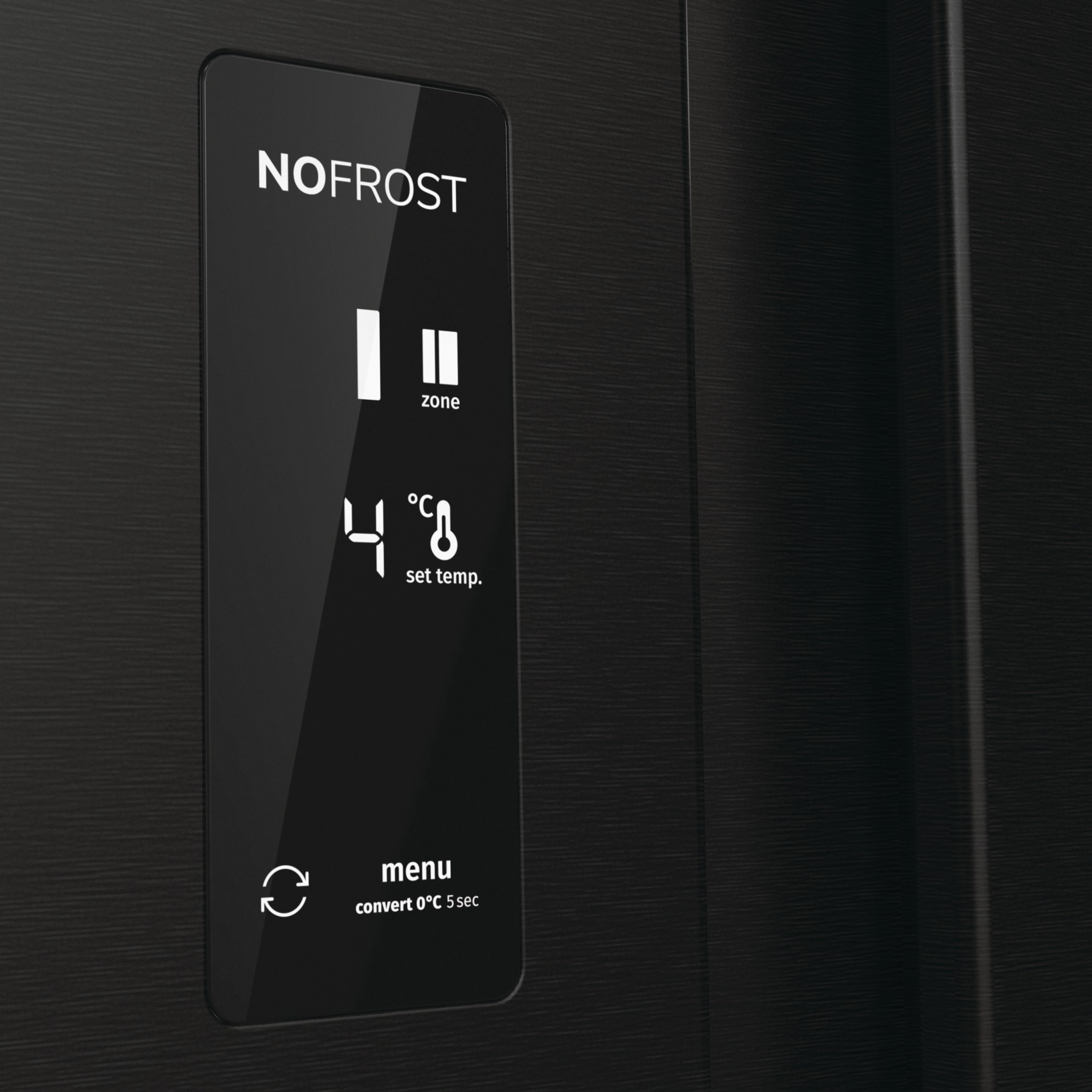 Gorenje NRR9185EABXLWD Side By Side, musta