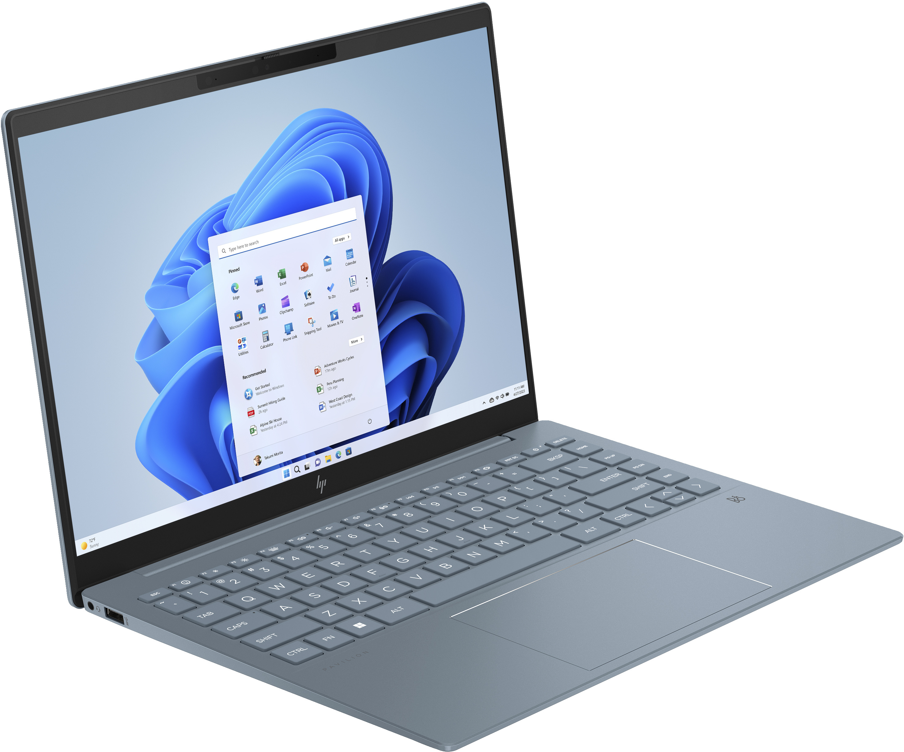 HP Pavilion Plus Laptop 14-ew0010no 14" -kannettava, Win 11 (9T0U8EA) 3 HP Pavilion Plus Laptop 14-ew0010no 14" -kannettava, Win 11 (9T0U8EA) - Image 3