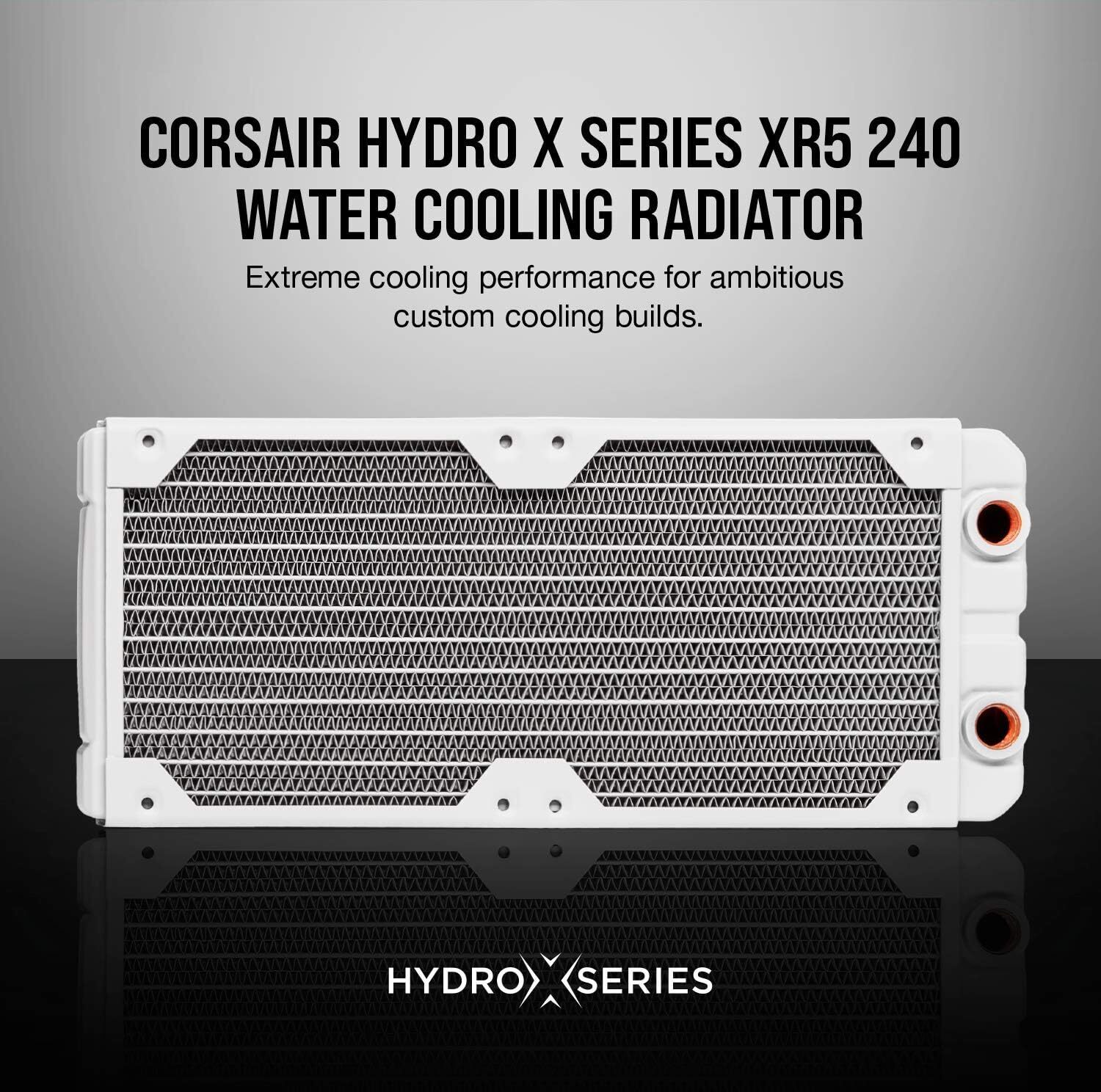 Corsair Hydro X Series Radiator XR5 -jäähdytin, 240 mm, valkoinen