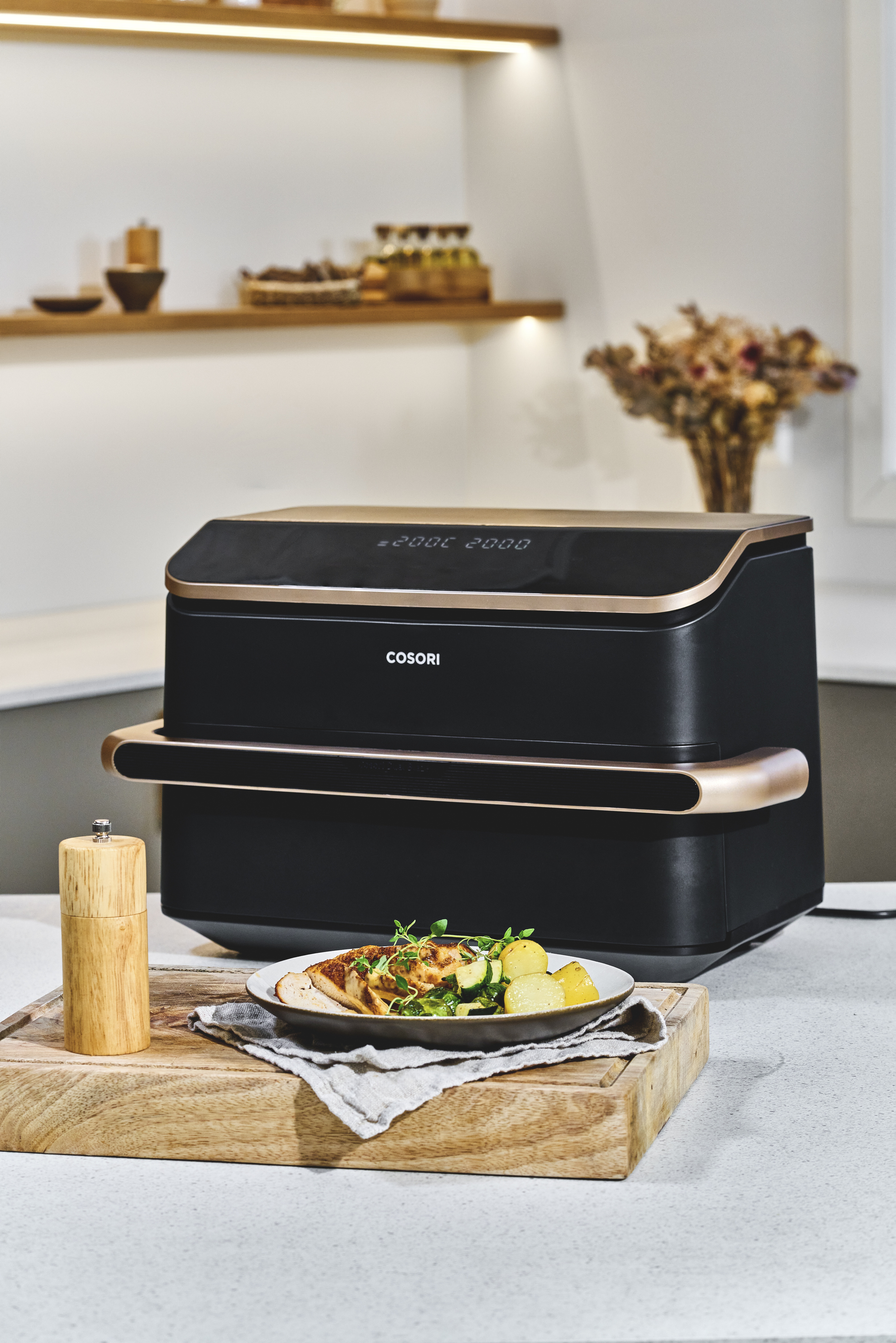 Cosori Dual Blaze TwinFry airfryer, 10 l