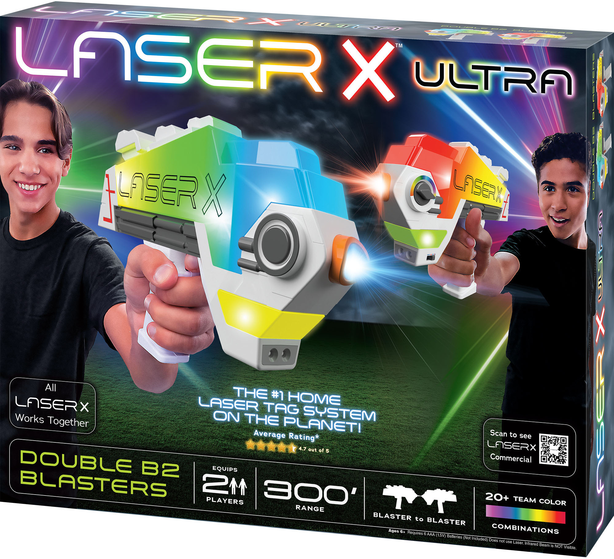 Laser X Ultra, Double Blaster to Blaster -laserpyssypeli