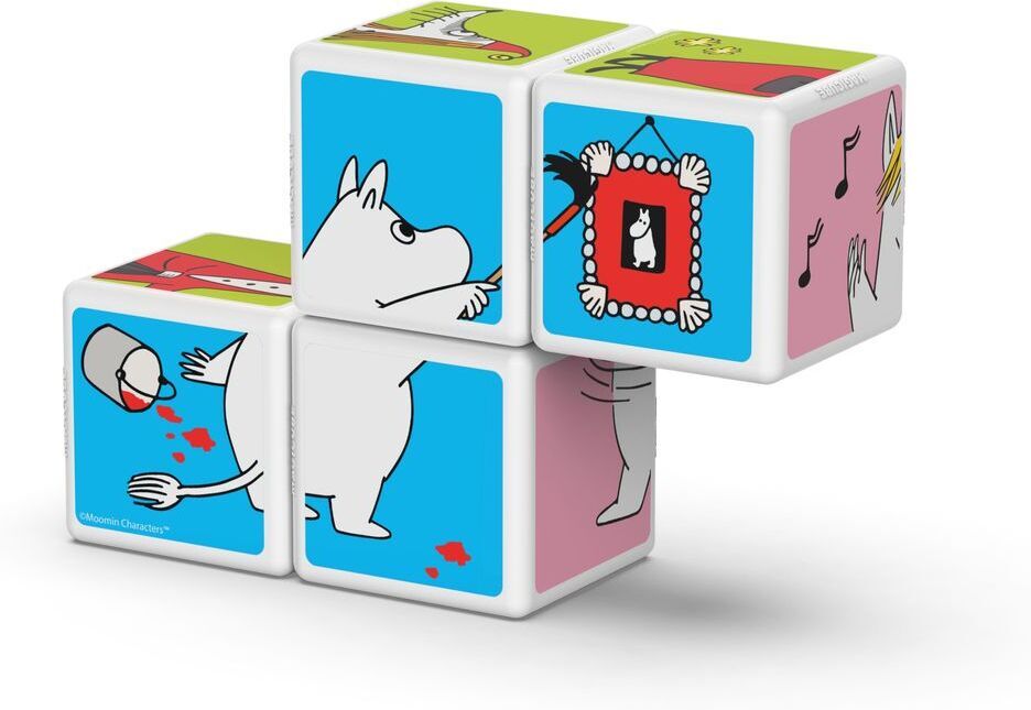Geomag Magicube Muumi -magneettikuutiot, 4 kpl
