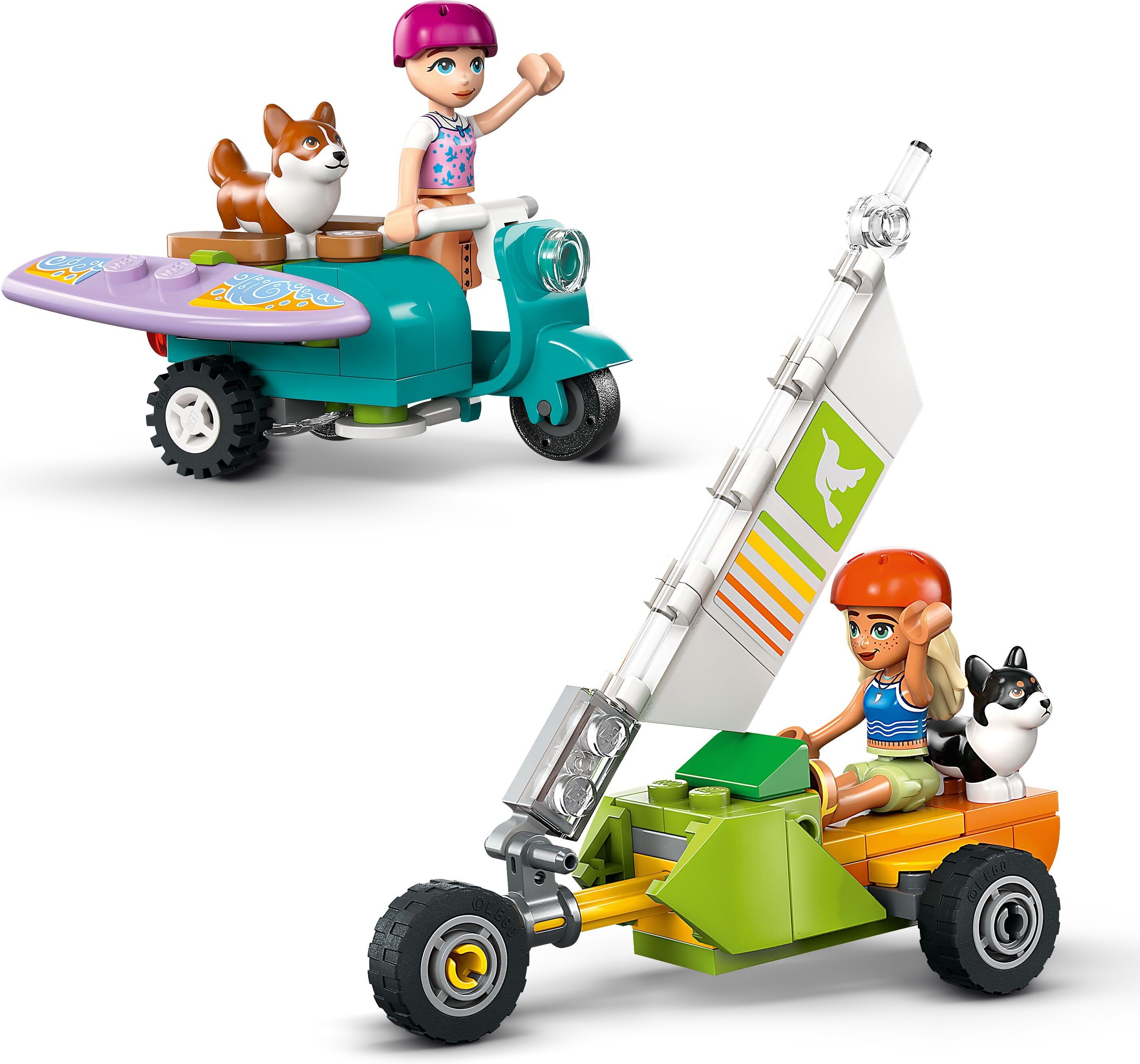 LEGO Friends 42641 – Surffikoirat ja skootteriseikkailu