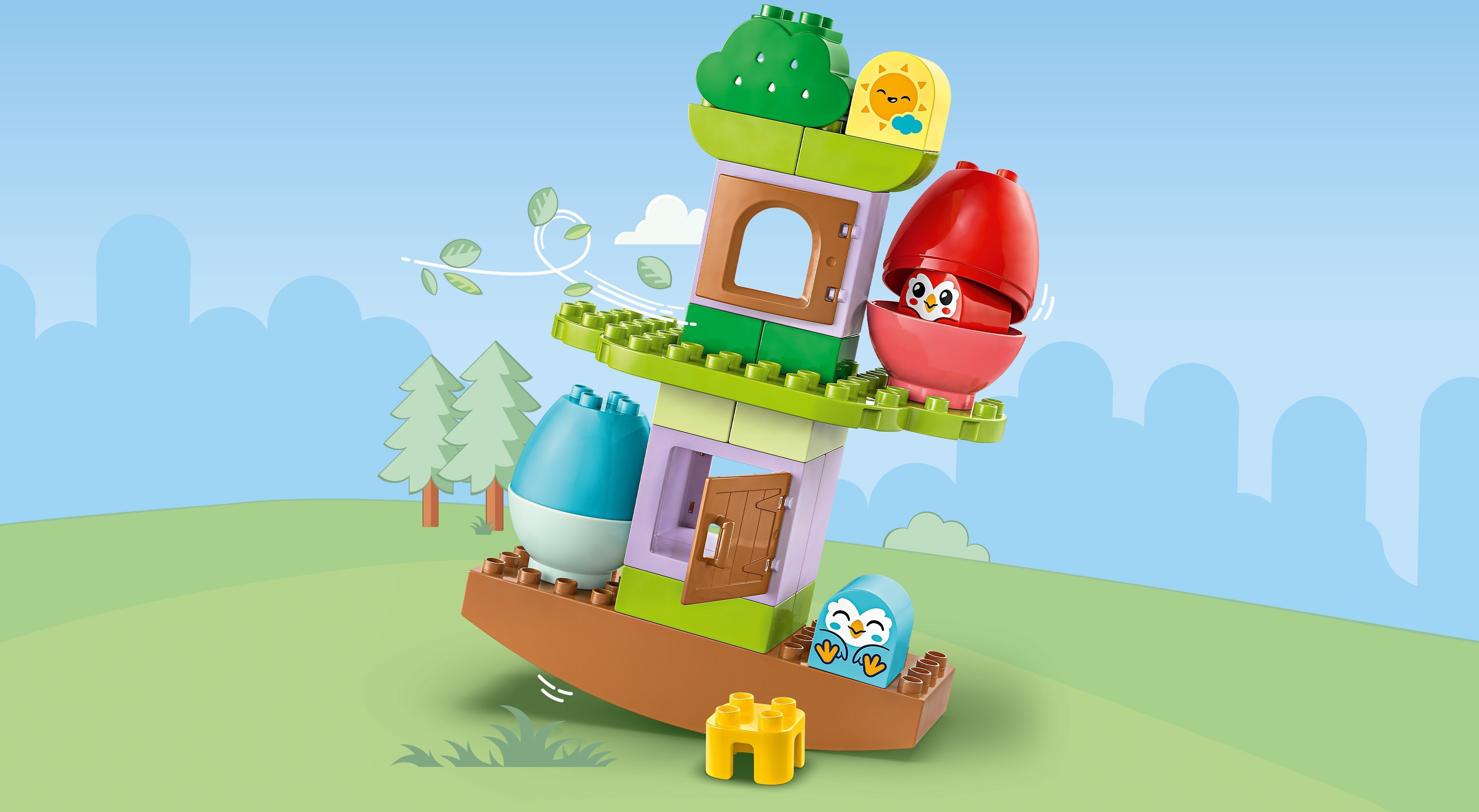 LEGO DUPLO My First 10440 – Tasapainottelu- ja pinoamispuu