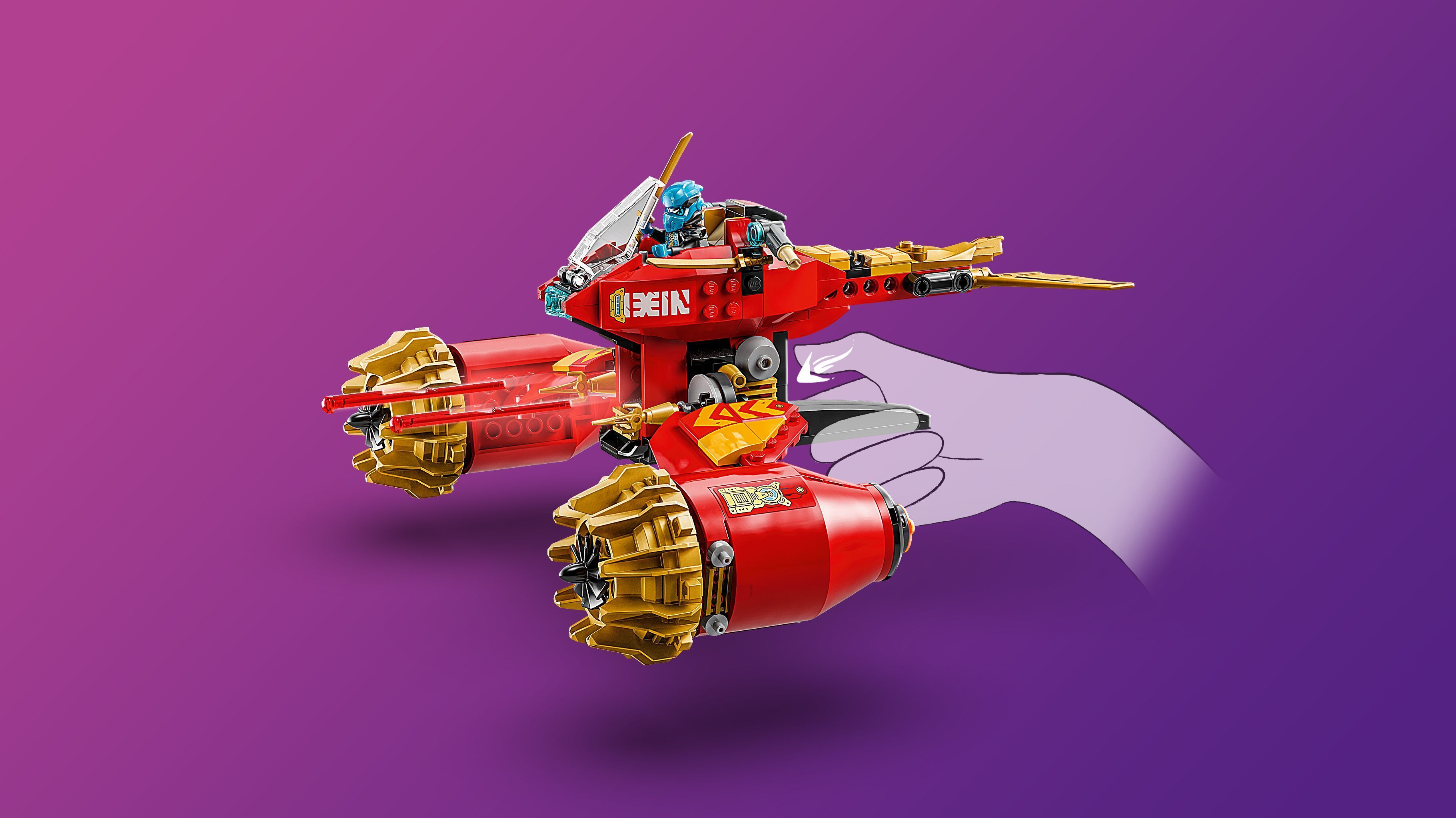 LEGO Ninjago 71830 – Kain myrskynratsastajarobotti