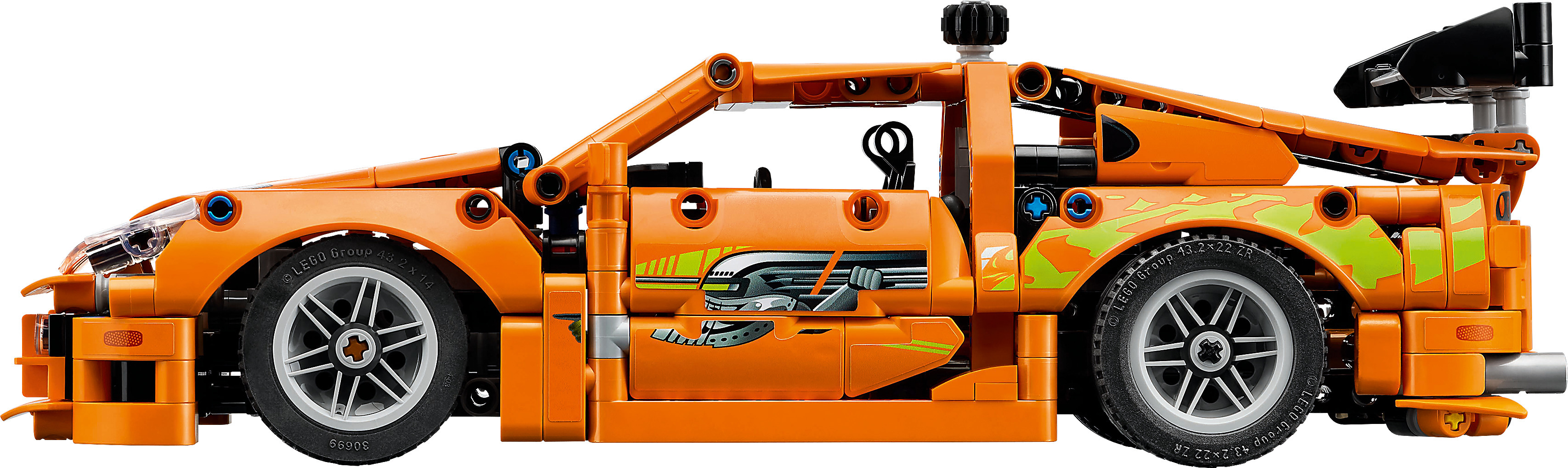 LEGO Technic 42204 – Fast and Furious Toyota Supra MK4 9 LEGO Technic 42204 – Fast and Furious Toyota Supra MK4 - Image 9