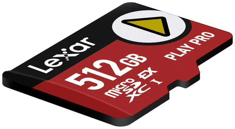 Lexar Play Pro 512 Gt microSD Express muistikortti
