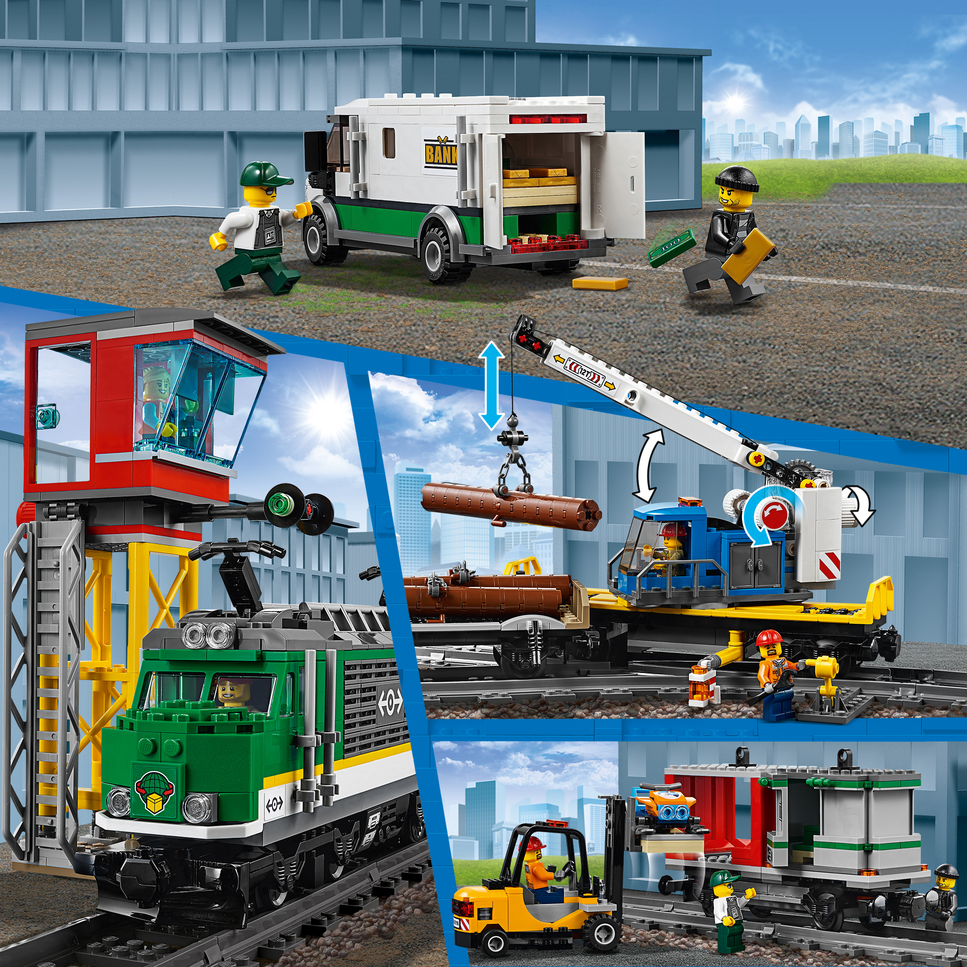 LEGO City Trains 60198 - Tavarajuna