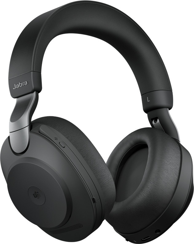 Jabra Evolve2 85 LINK380C MS -langaton headset vastamelutoiminnolla, musta