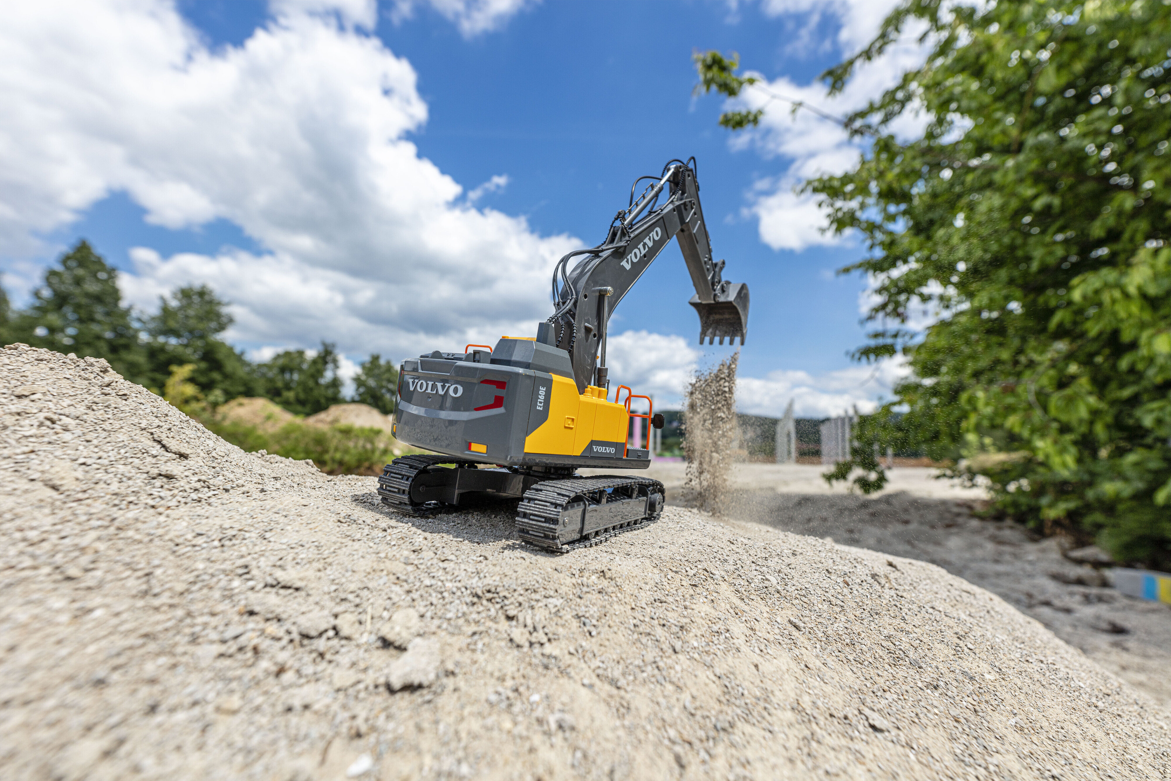 Carson Excavator Volvo -kauko-ohjattava kaivinkone