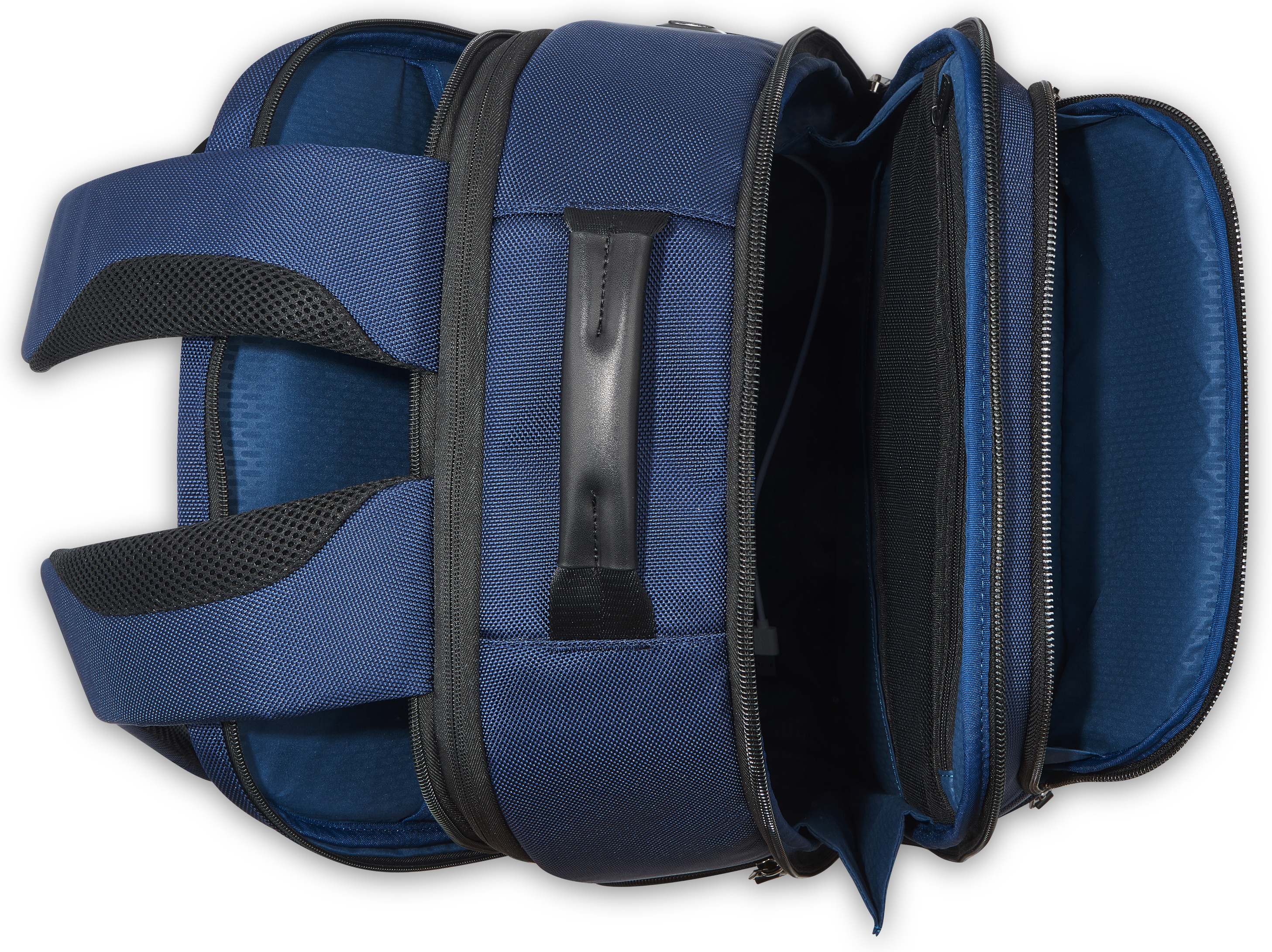 Delsey Wagram Expandable -tietokonereppu 17,3" kannettavalle, sininen