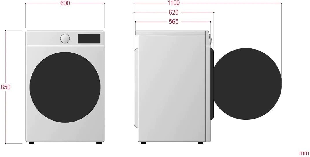 LG F4Y5VRP6WY kuivaava pesukone