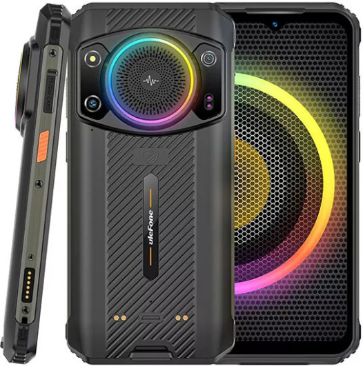 Ulefone Armor 21 -puhelin, 256/8 Gt, musta