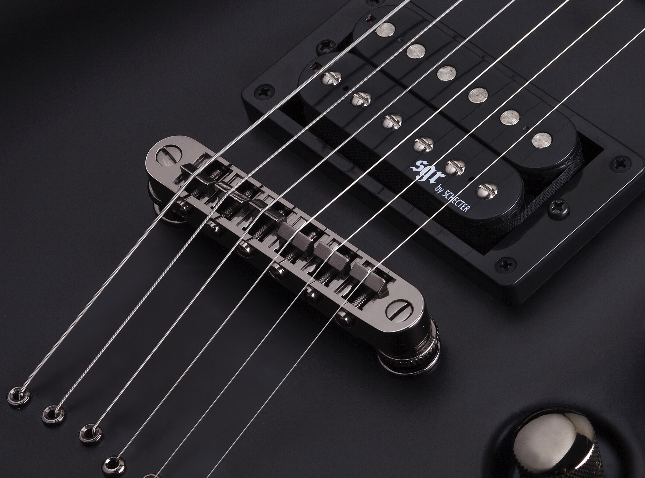 Schecter SGR C-1 sähkökitara, Midnight Satin Black