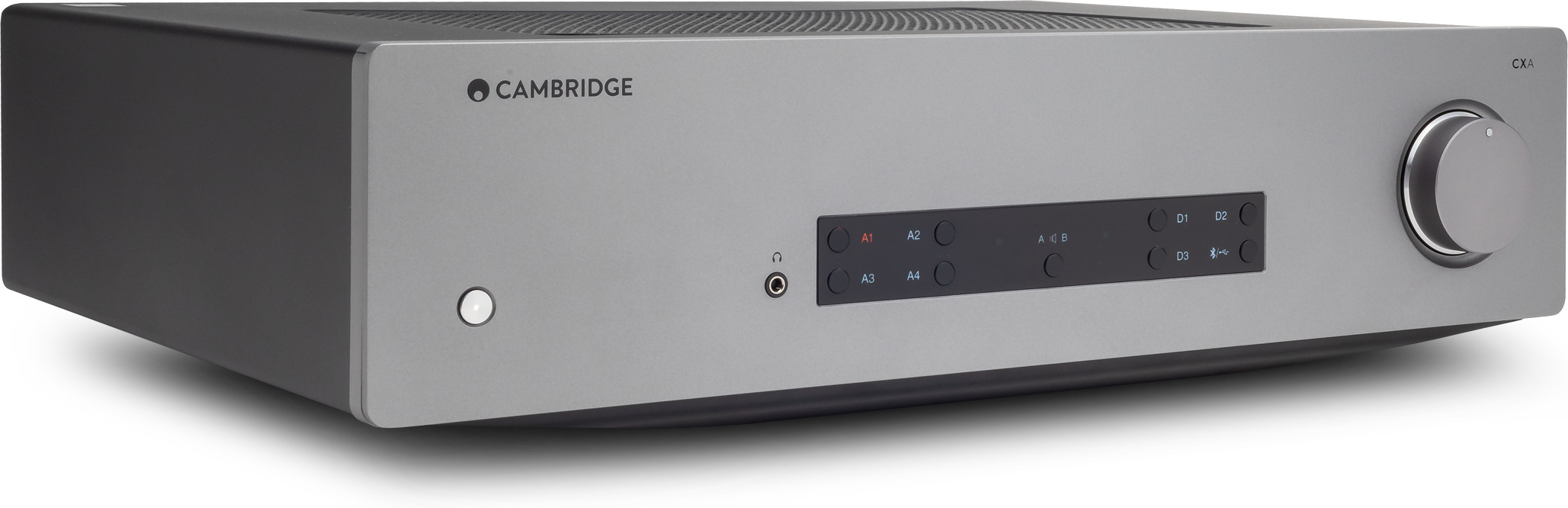 Cambridge Audio CXA81 MKII integroitu vahvistin, metallinharmaa
