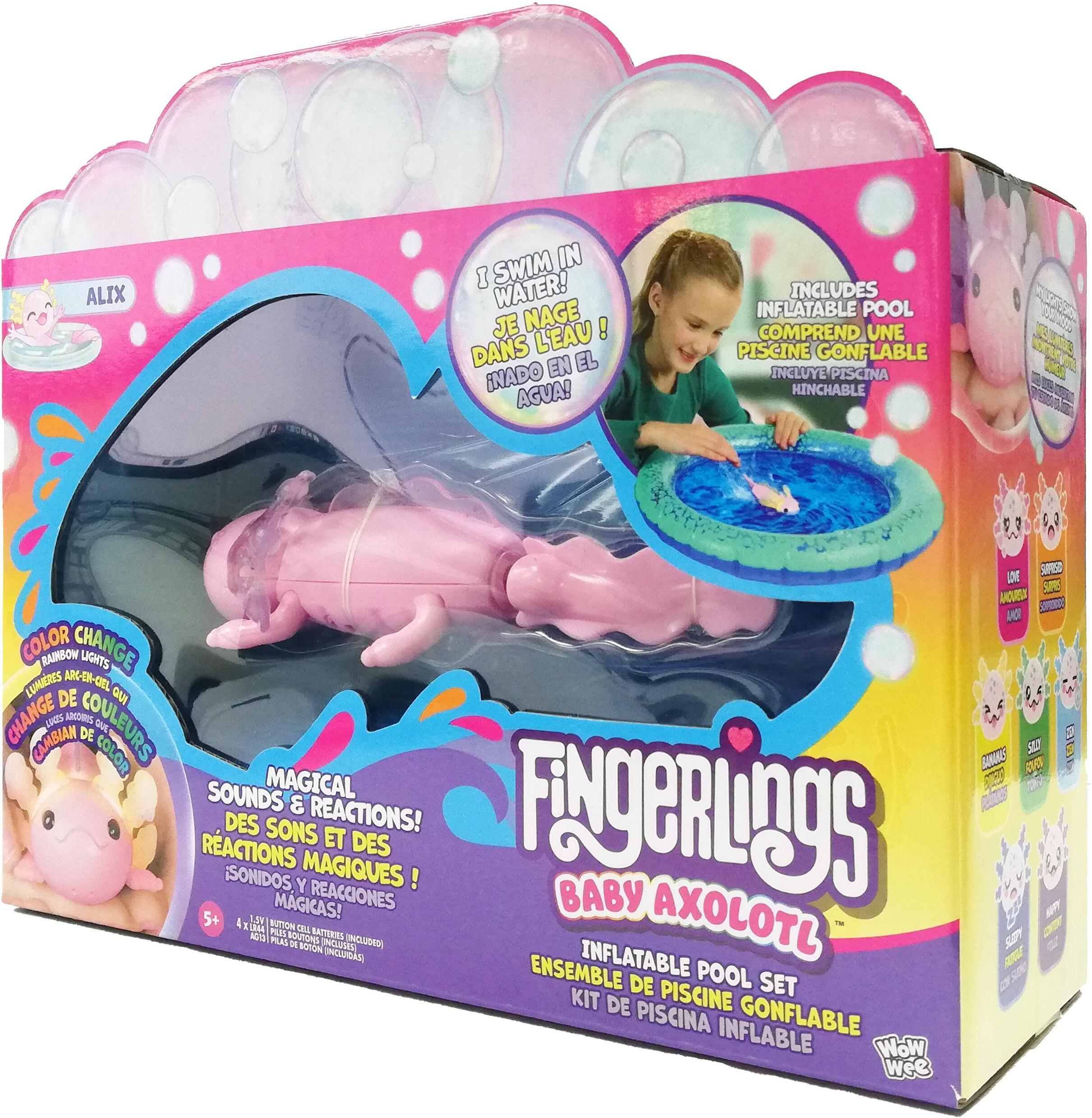 Fingerlings Alix Baby Axolotl interaktiivinen lelu