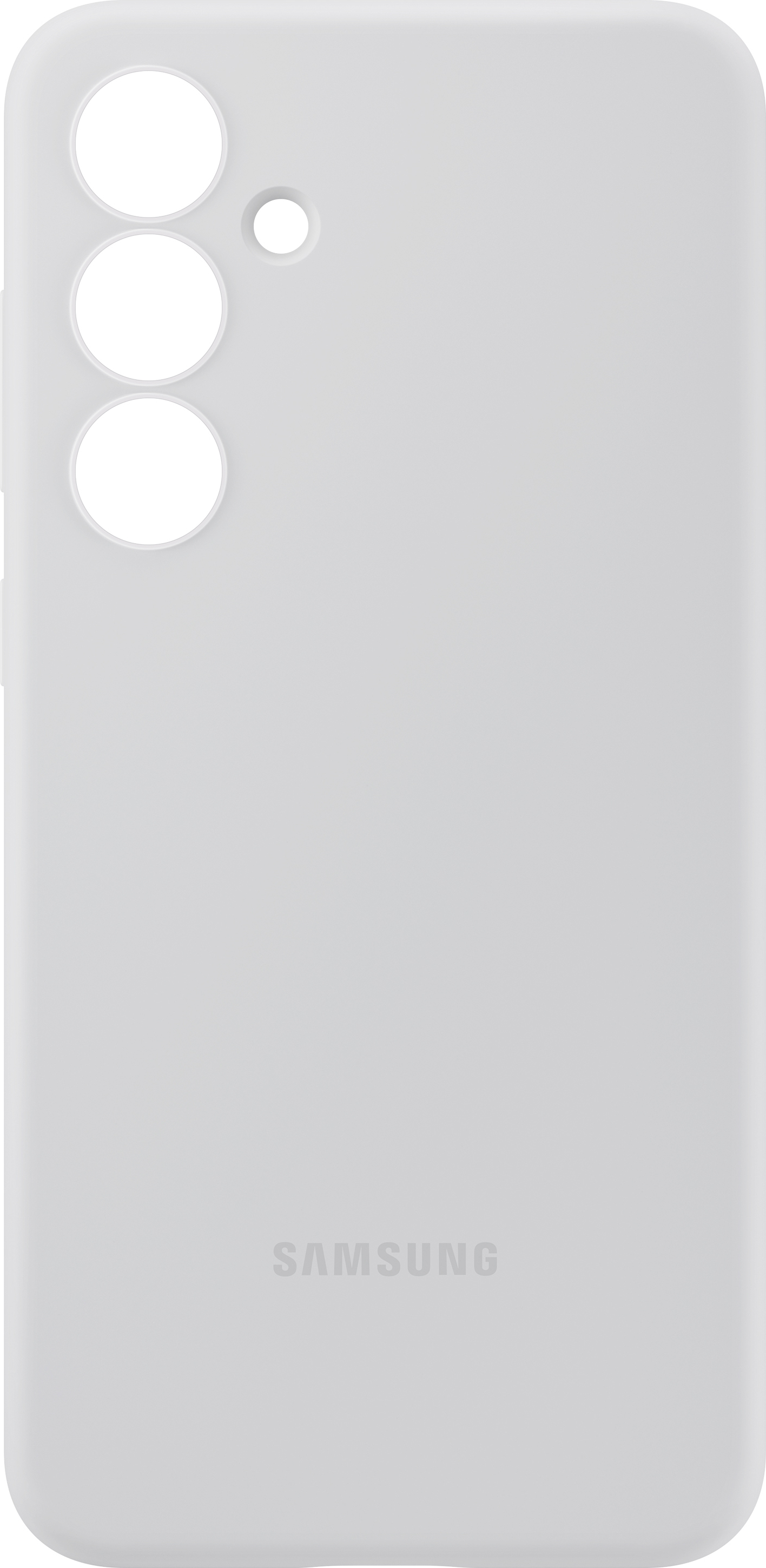 Samsung Galaxy S24 FE Silicone Case -suojakuori, harmaa