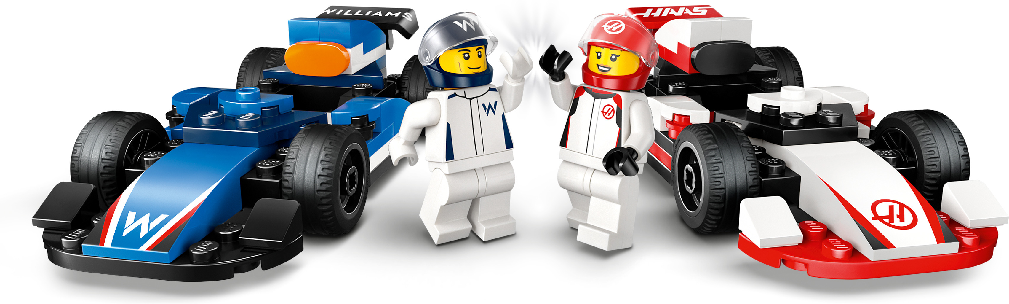 LEGO City 60464 – F1-kilpa-autot Williams Racing ja Haas F1