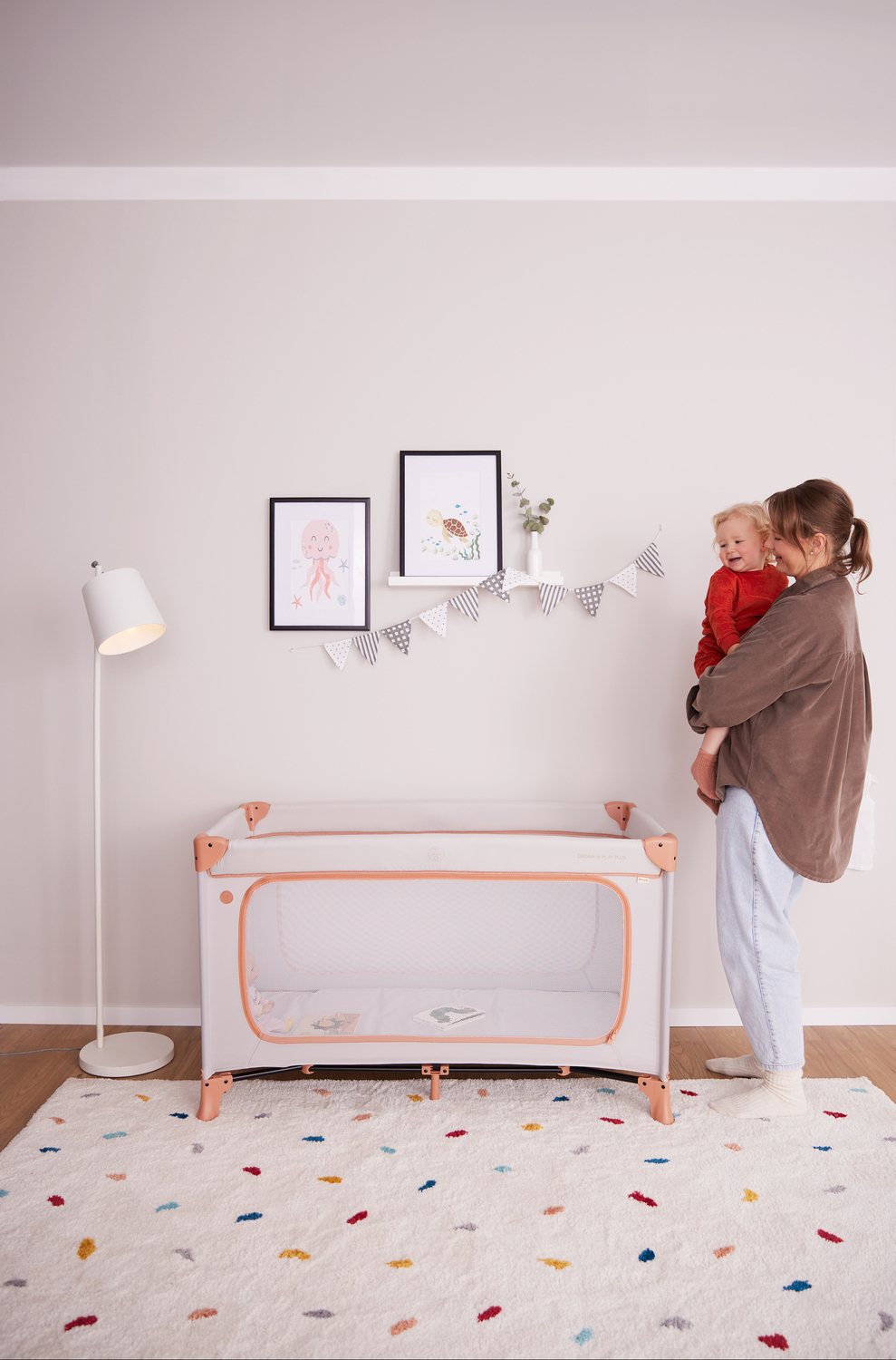 Hauck Sleep N Play Go Plus matkasänky, Dusty Blue