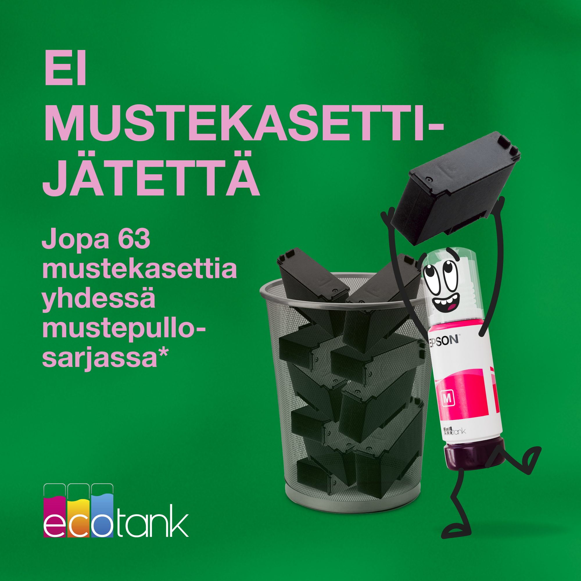 Epson EcoTank ET-2950 monitoimitulostin kaksipuolistulostuksella