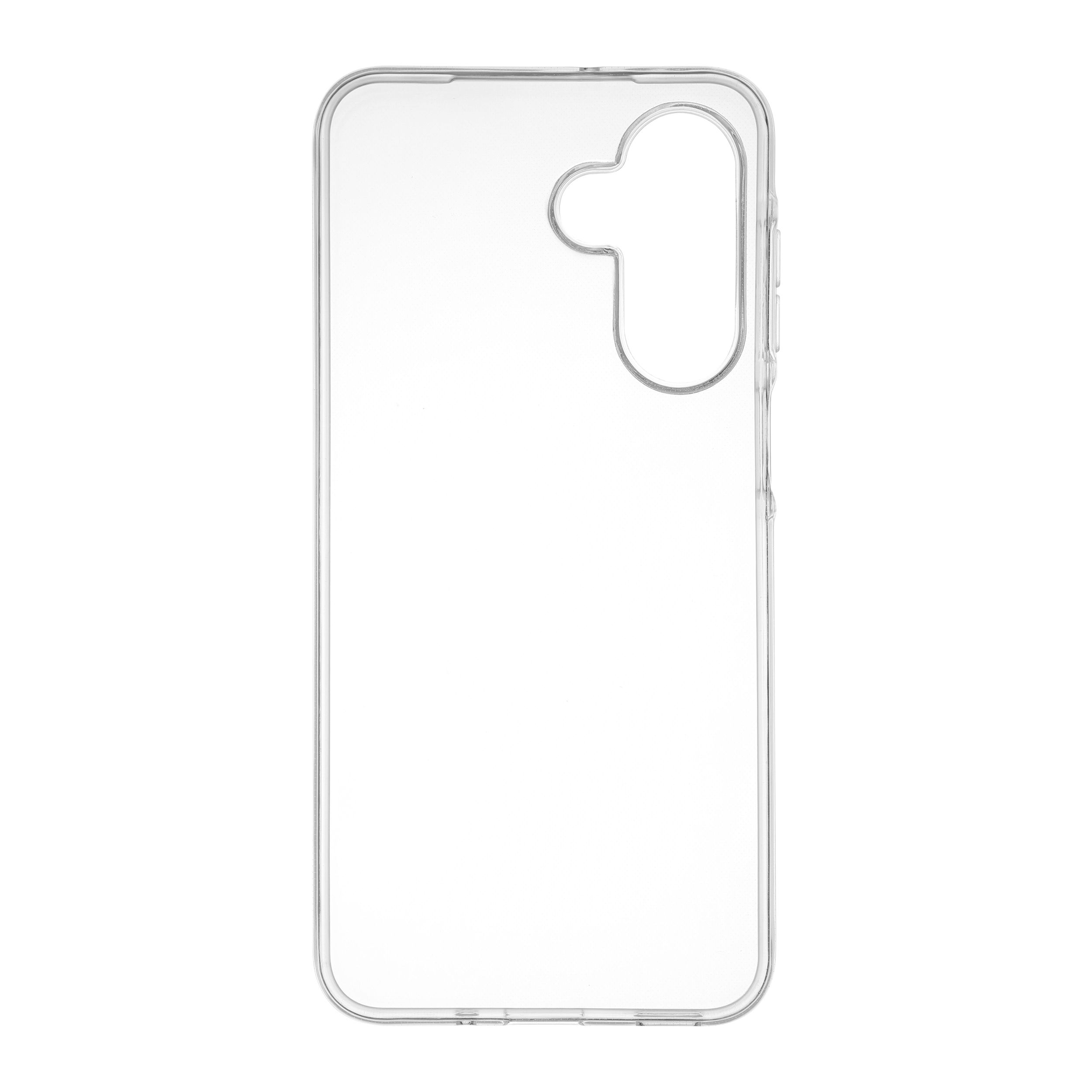FoneKit Premium Clear Case suojakuori, Samsung Galaxy S25 FE, läpinäkyvä