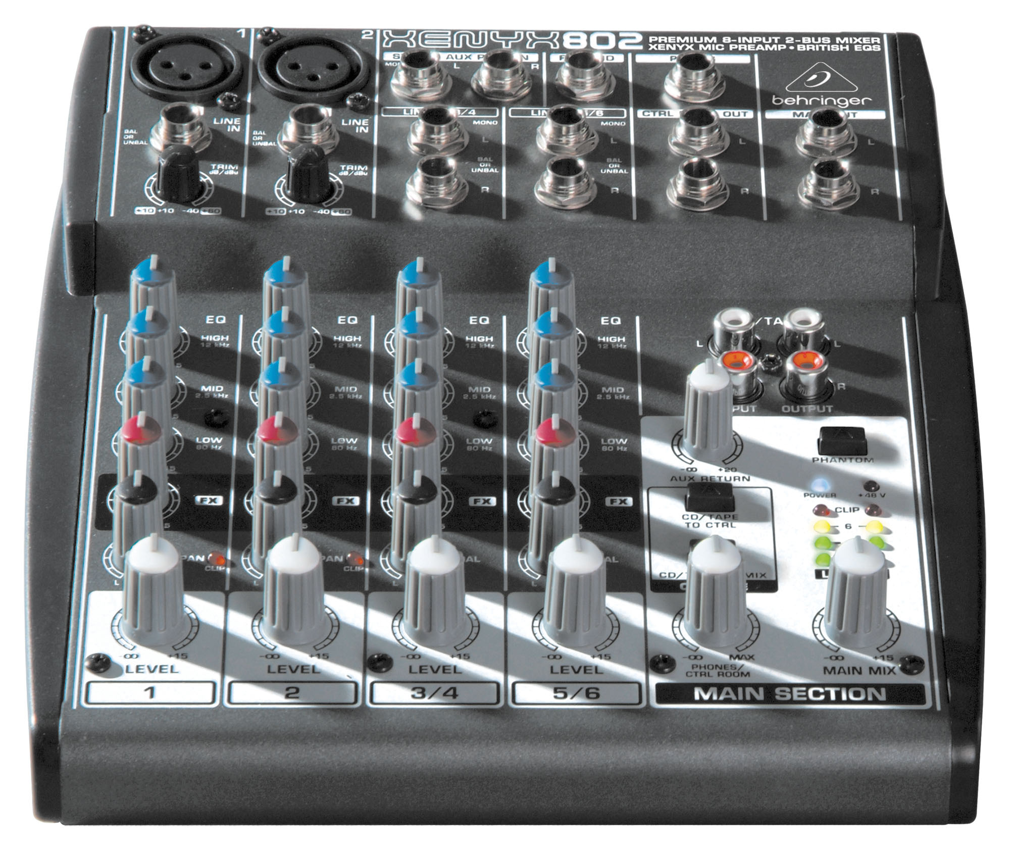 Behringer xenyx 802 как подключить к компьютеру