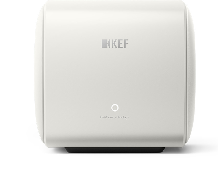 KEF KC62 -subwoofer, valkoinen