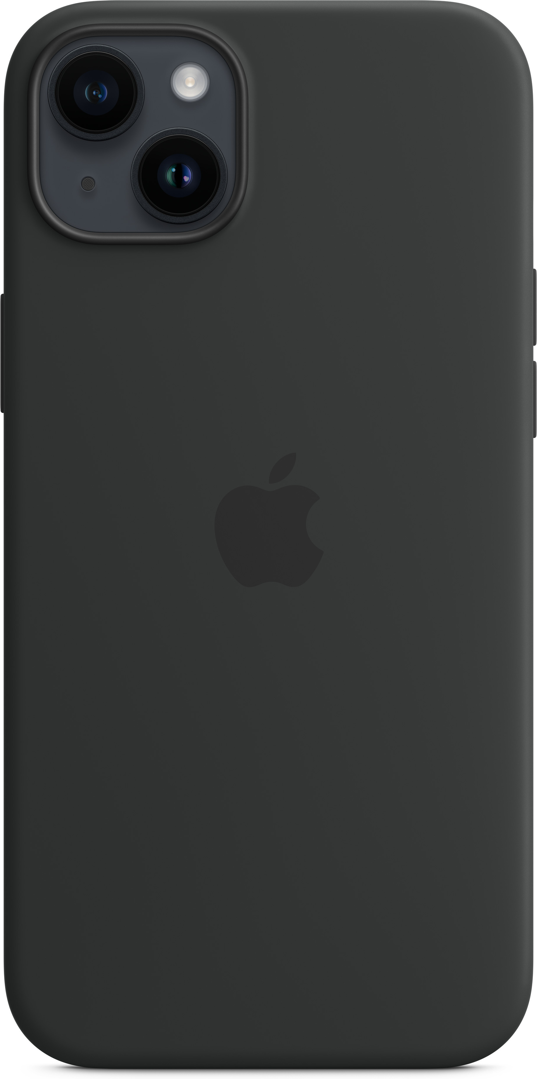 Apple iPhone 14 Plus silikonikuori MagSafella, keskiyö