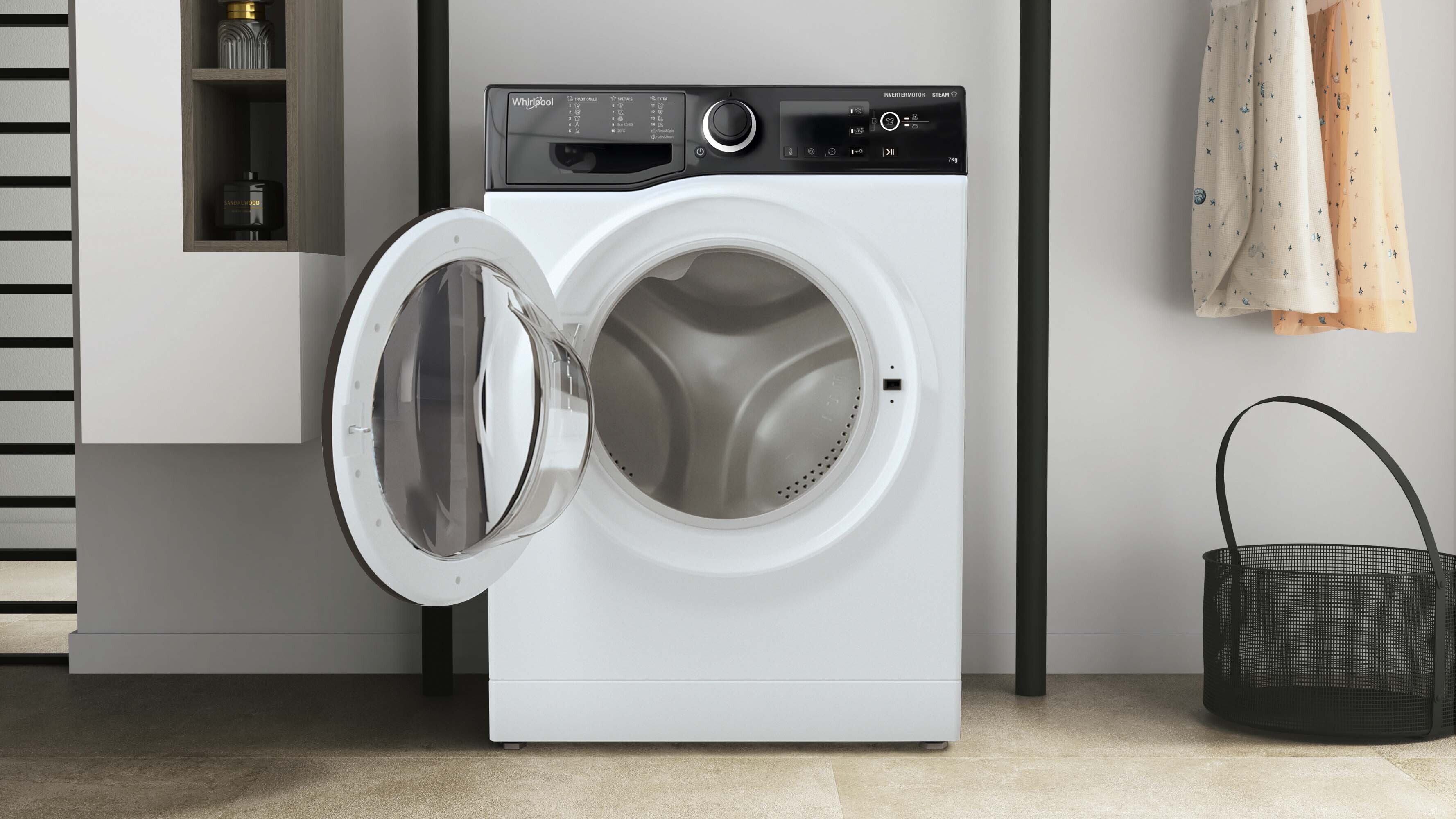 Whirlpool WRSB 7259 BB EU pyykinpesukone