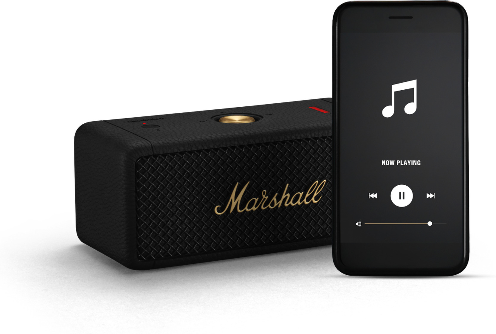 Marshall Emberton II -Bluetooth-kaiutin, musta/messinki