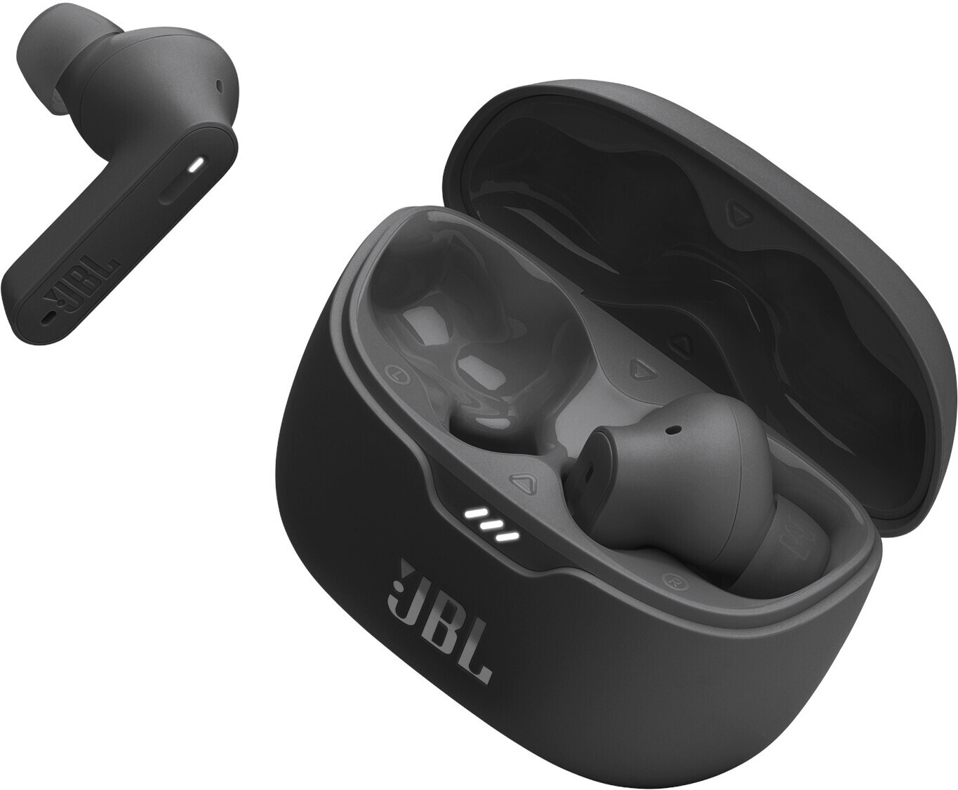 JBL Tune Beam vastamelunappikuulokkeet, musta