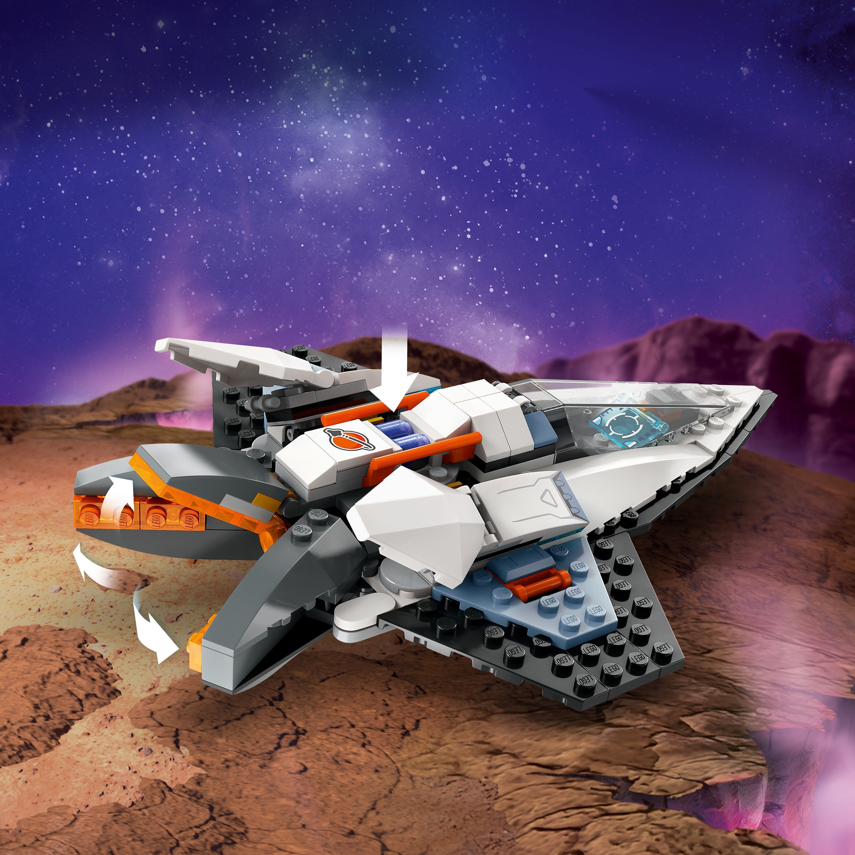 LEGO City Space 60429  - Avaruusalus ja asteroidilöytö