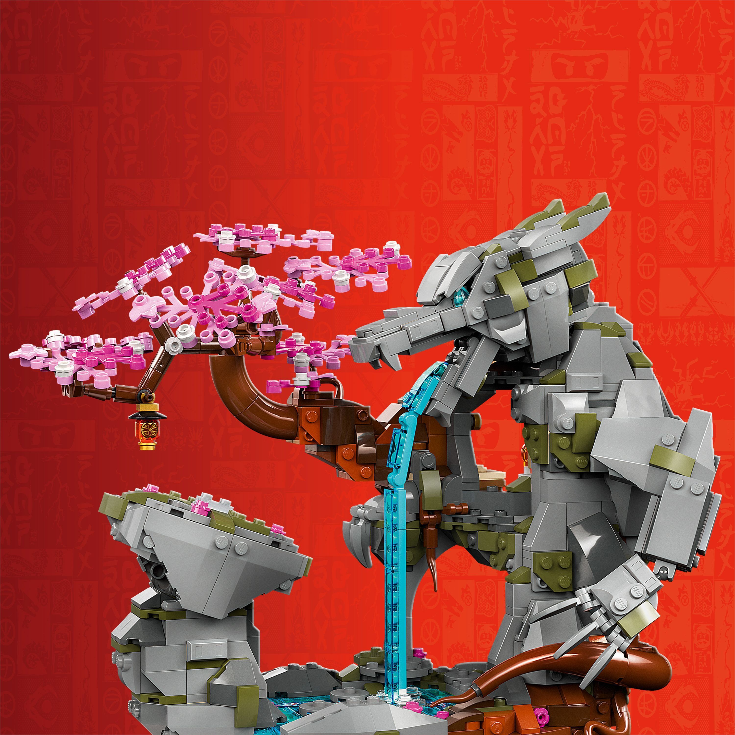 LEGO Ninjago 71819  - Lohikäärmeen kivipyhättö
